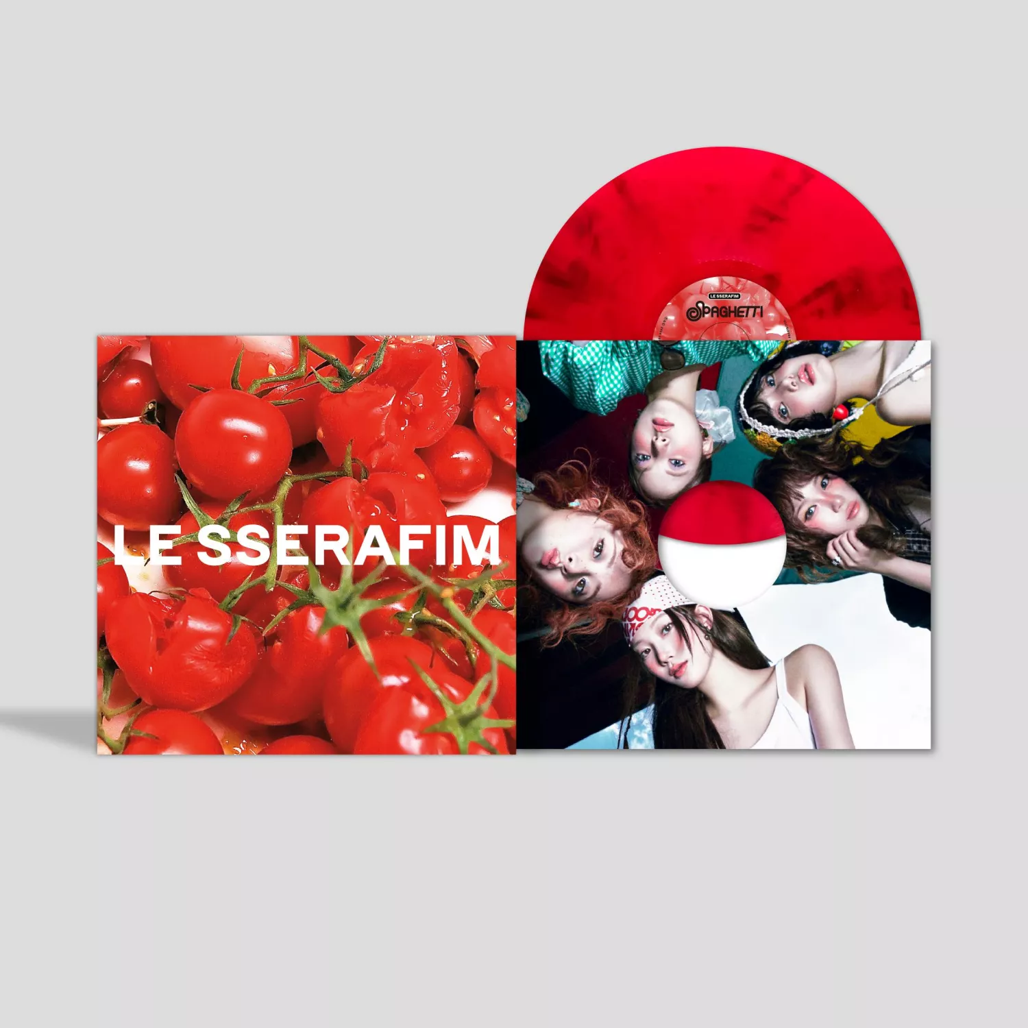 1st Single Album "SPAGHETTI" (Tomato Red LP)