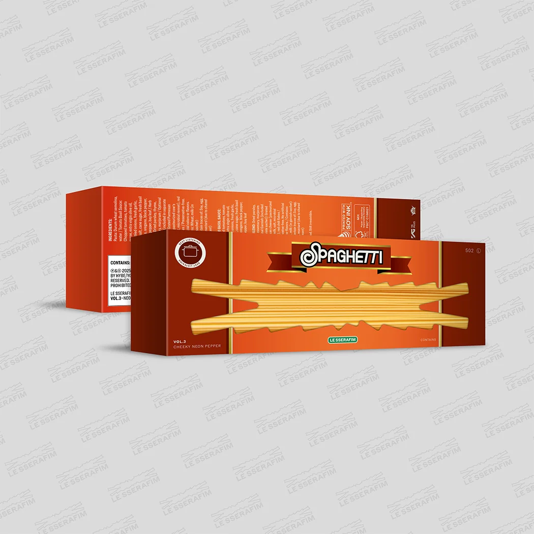 1st Single 'Spaghetti' (CHEEKY NEON PEPPER CD Single)