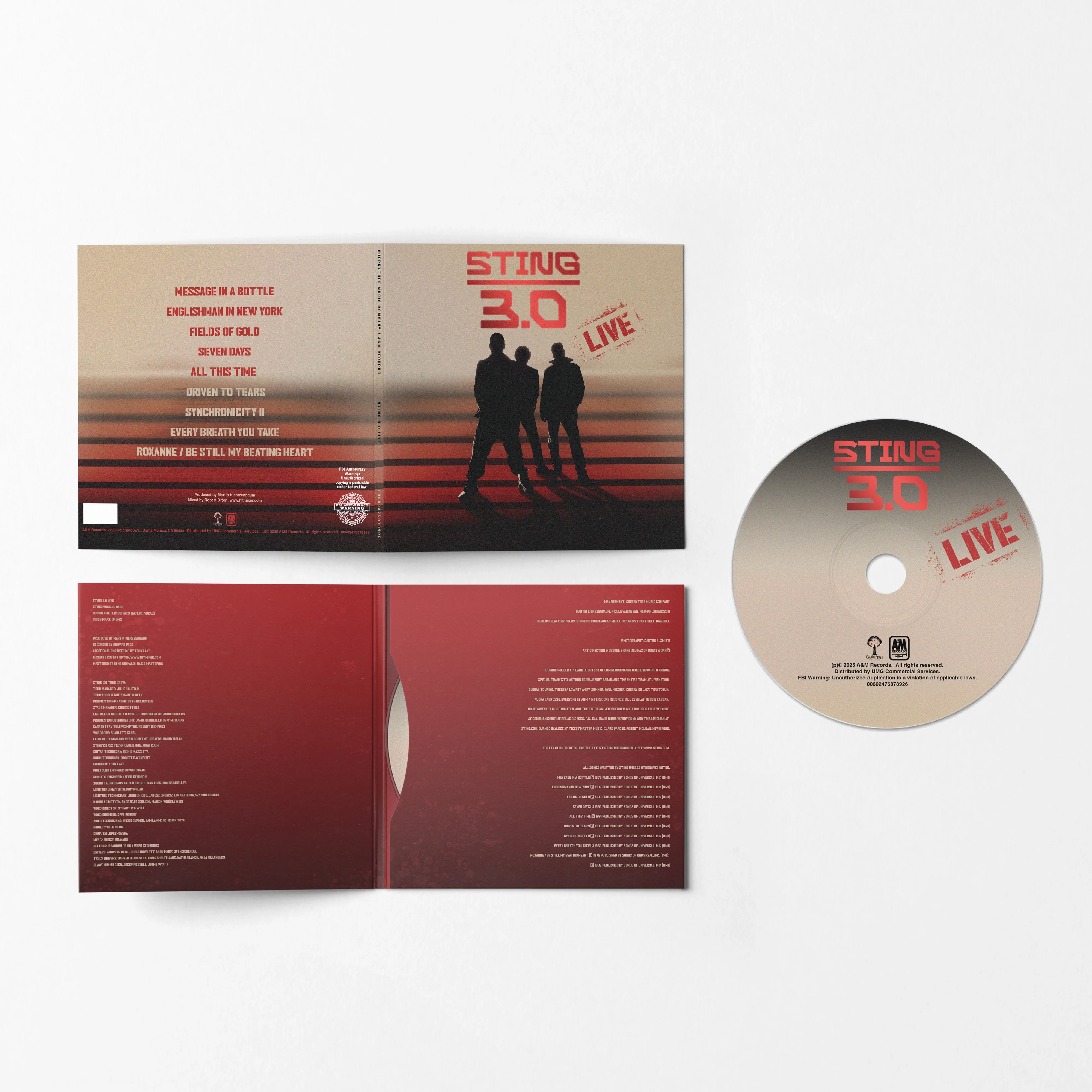3.0 Live (CD)