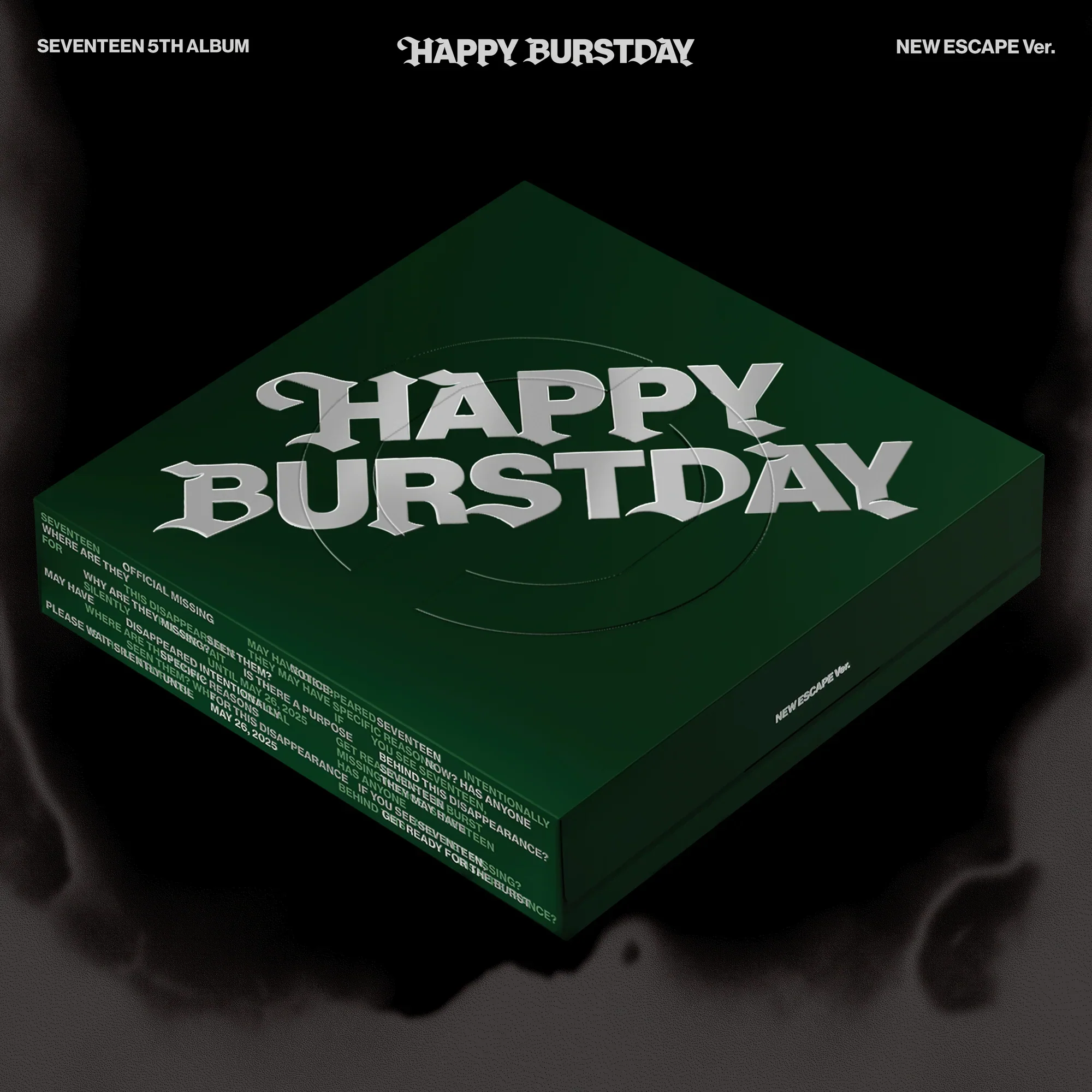 5th Studio Album ’HAPPY BURSTDAY’ (NEW ESCAPE Version) (CD)