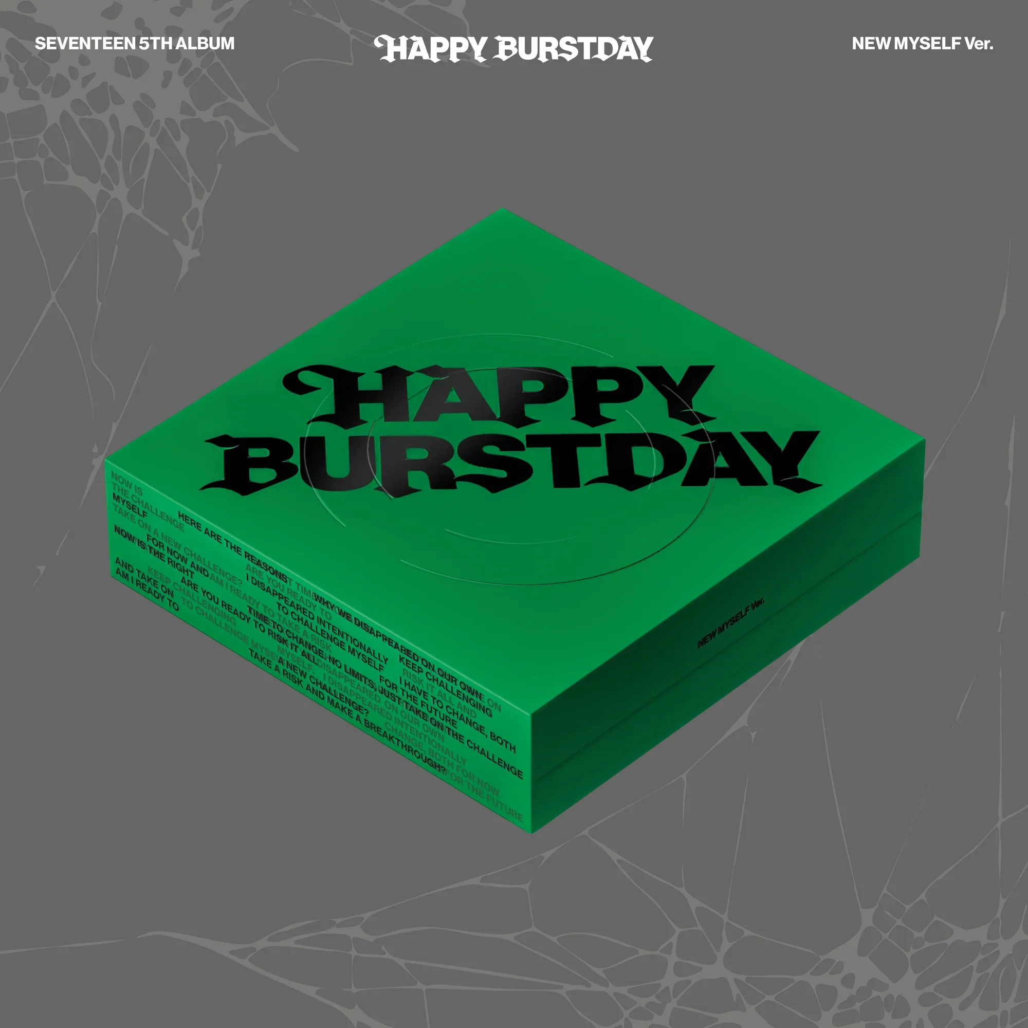 5th Studio Album ’HAPPY BURSTDAY’ (NEW MYSELF Version) (CD)