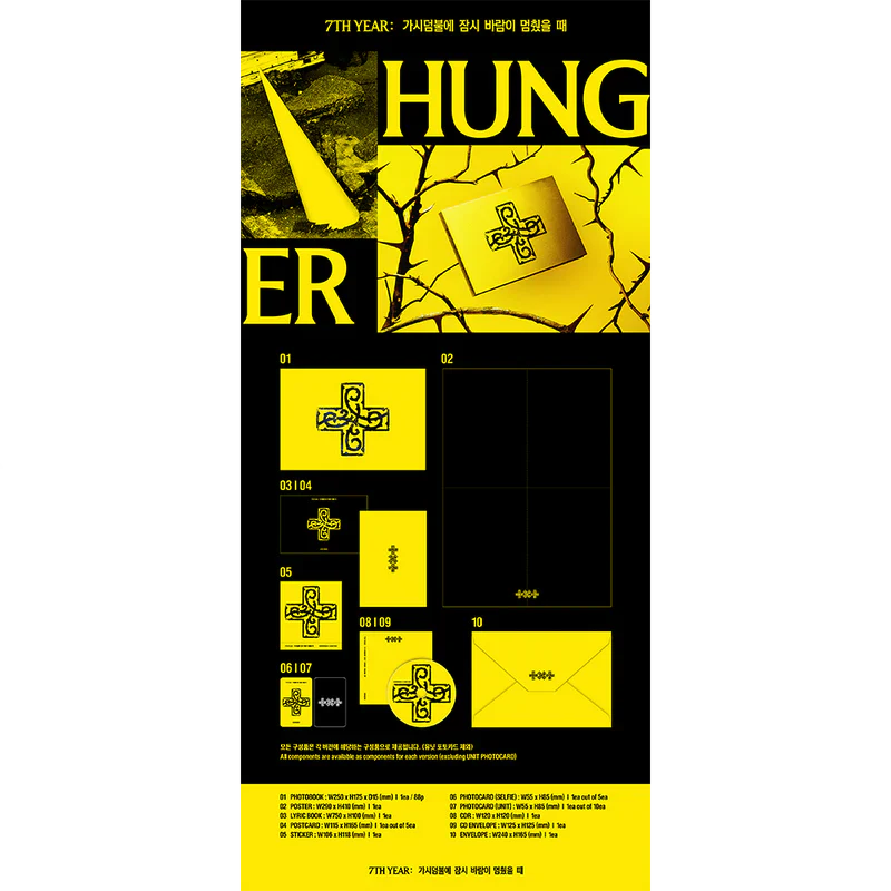 7TH YEAR: A Moment of Stillness in the Thorns (HUNGER Version CD) - Image 2