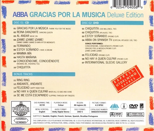 Gracias Por La Musica (Deluxe CD+DVD) - Image 2