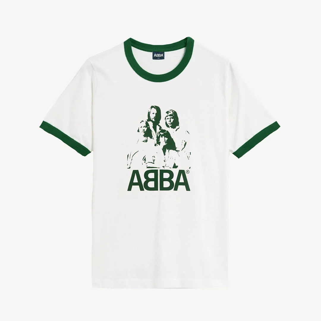 ABBA Ringer (Store Exclusive Off-White/Green T-shirt)