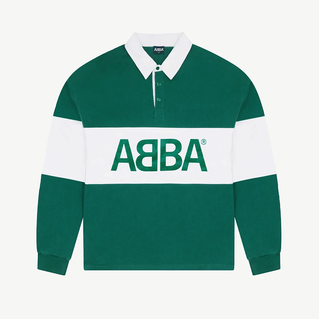 ABBA Vintage Rugby (Store Exclusive Green/Off-White Sweater)