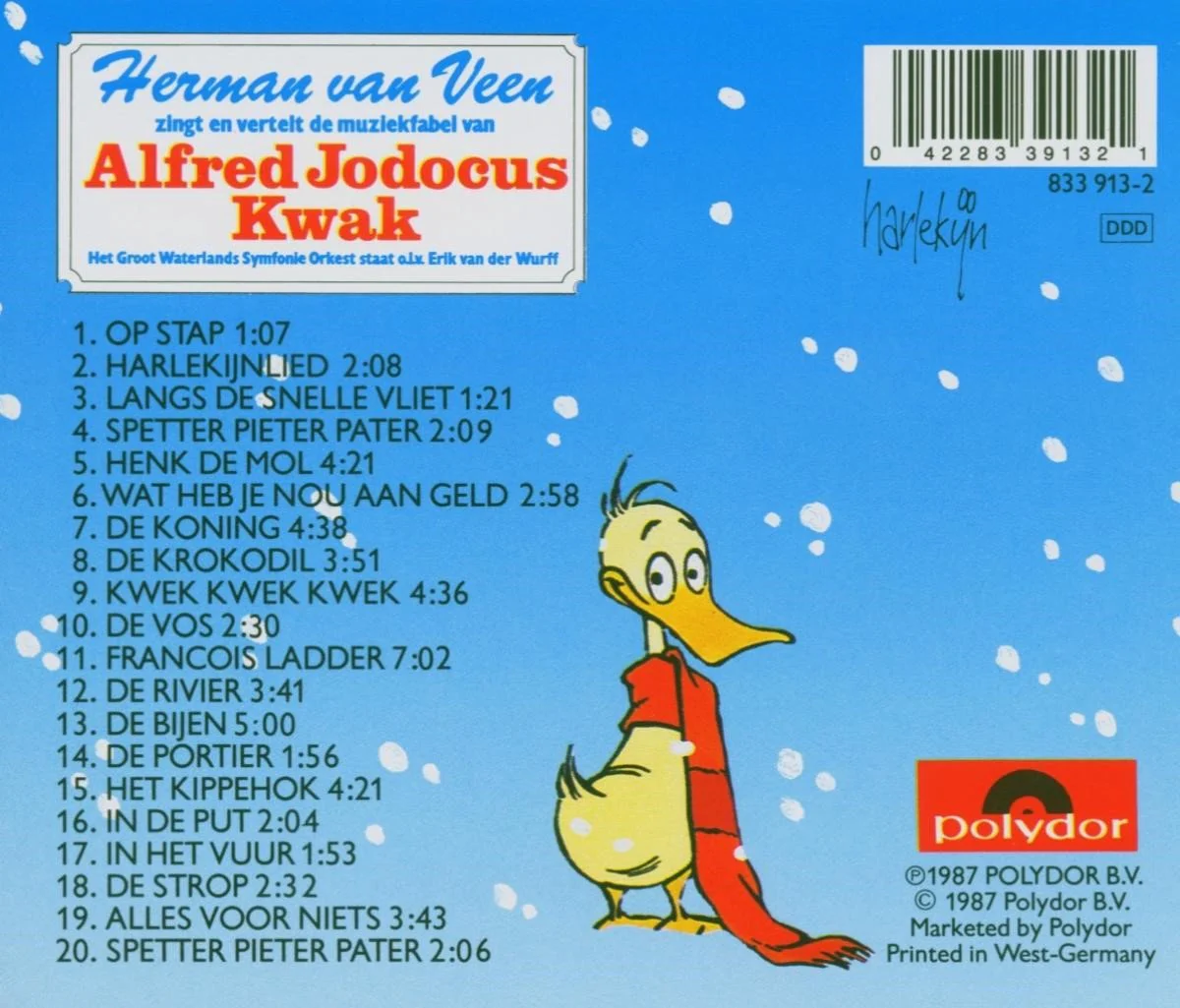 Alfred Jodocus Kwak - Herman Van Veen Zingt En Vertelt De Muziekfabel (CD) - Image 2