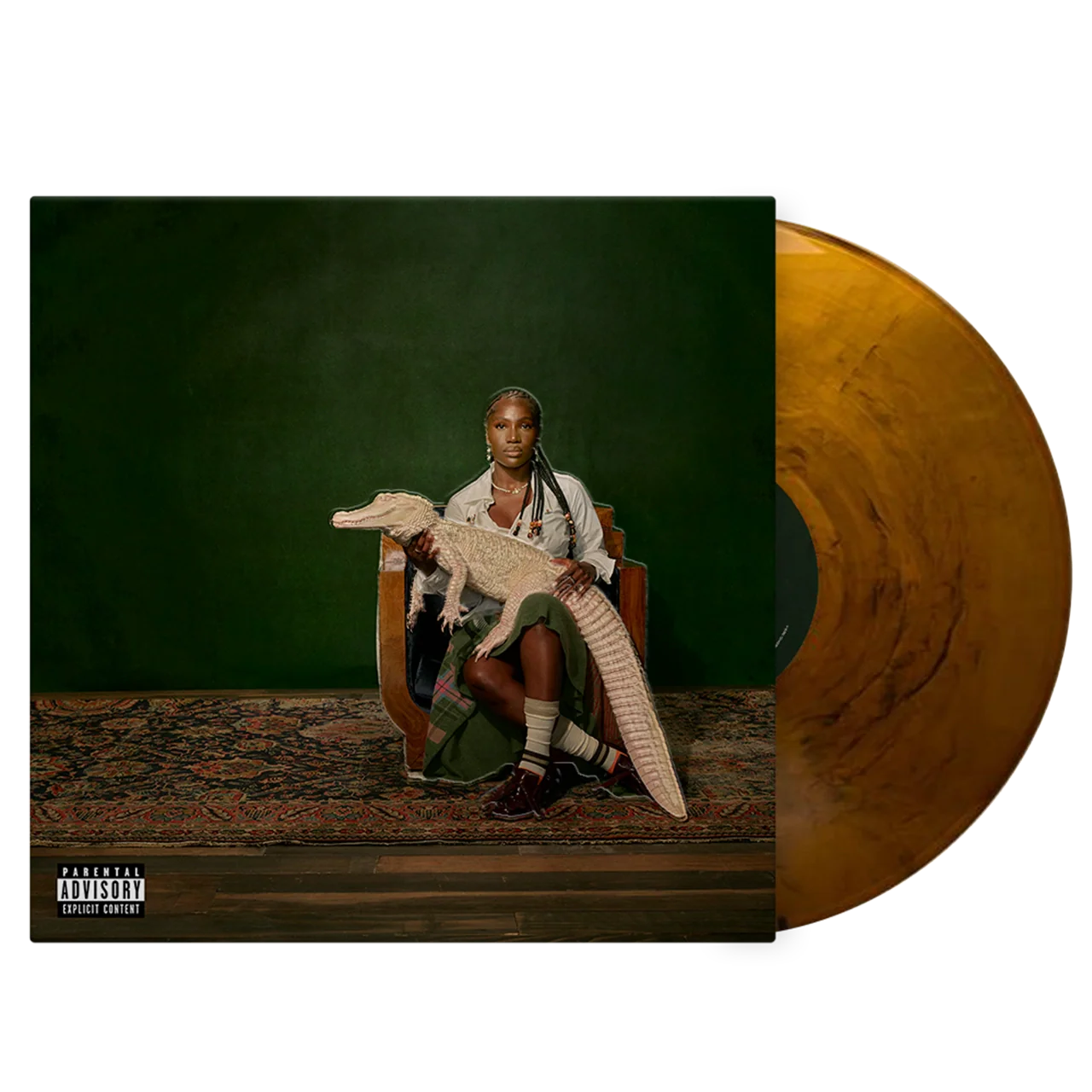 Doechii - Alligator Bites Never Heal 1-Year Anniversary Embossed Cover Vinyl