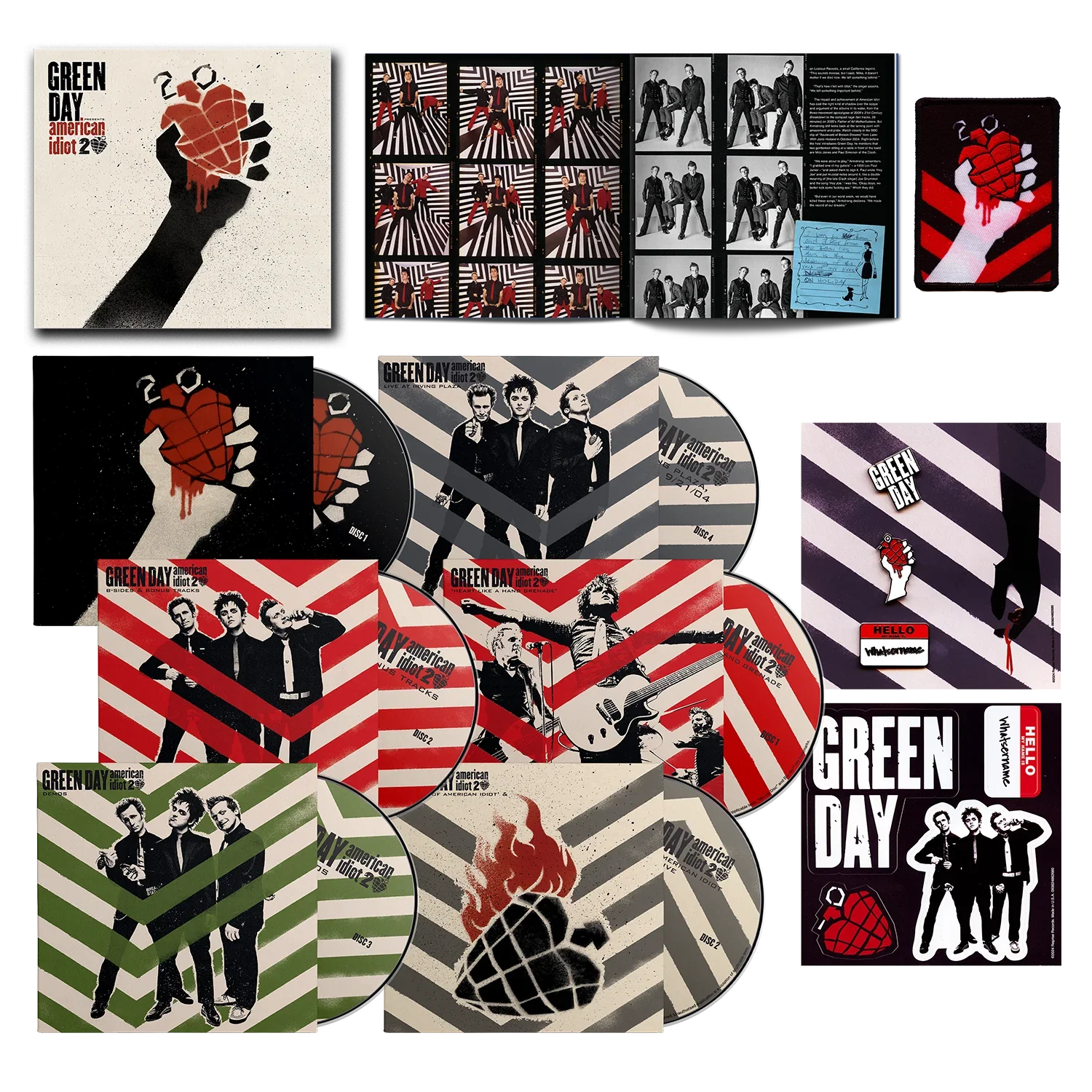 American Idiot (20th Anniversary Limited Deluxe Edition 4CD + 2 Blu-Ray)