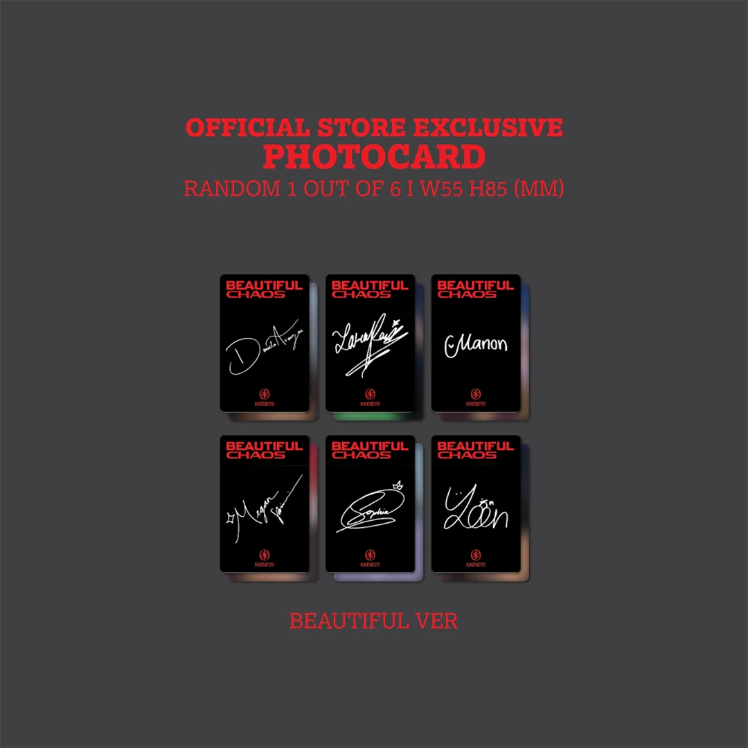 BEAUTIFUL CHAOS (Beautiful Ver.) - Store Exclusive - Image 3