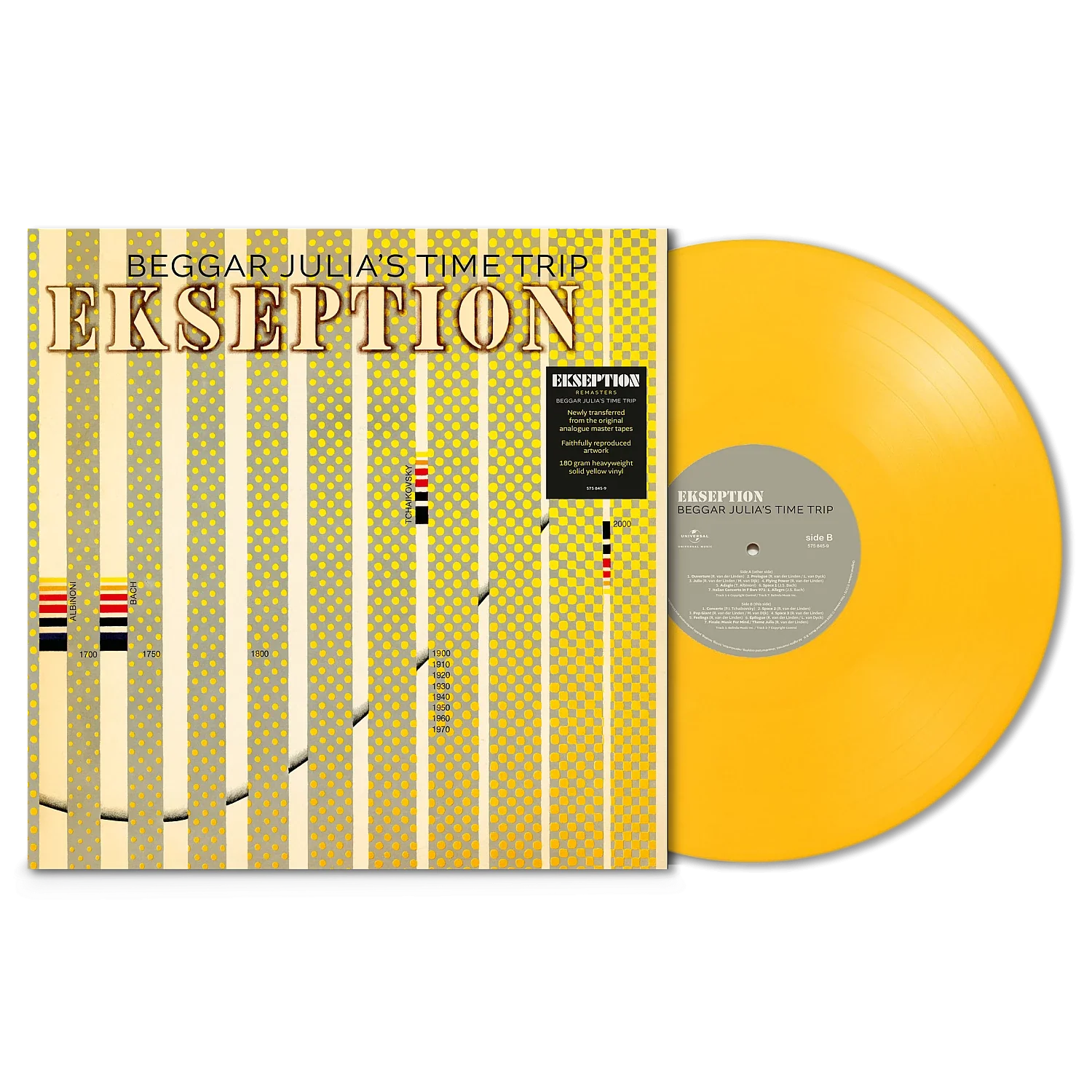 Beggar Julia's Time Trip (Solid Yellow LP)