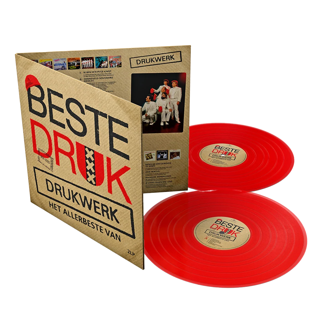 Beste Druk - Het Allerbeste Van (Transparent  Red 2LP)