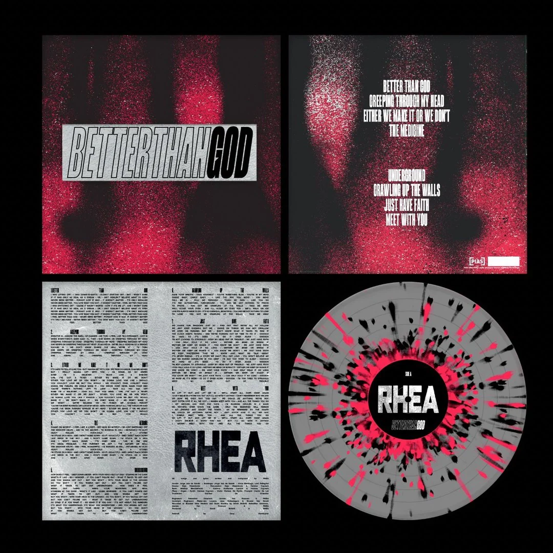 Better Than God (Clear Red & Black Splattered LP)