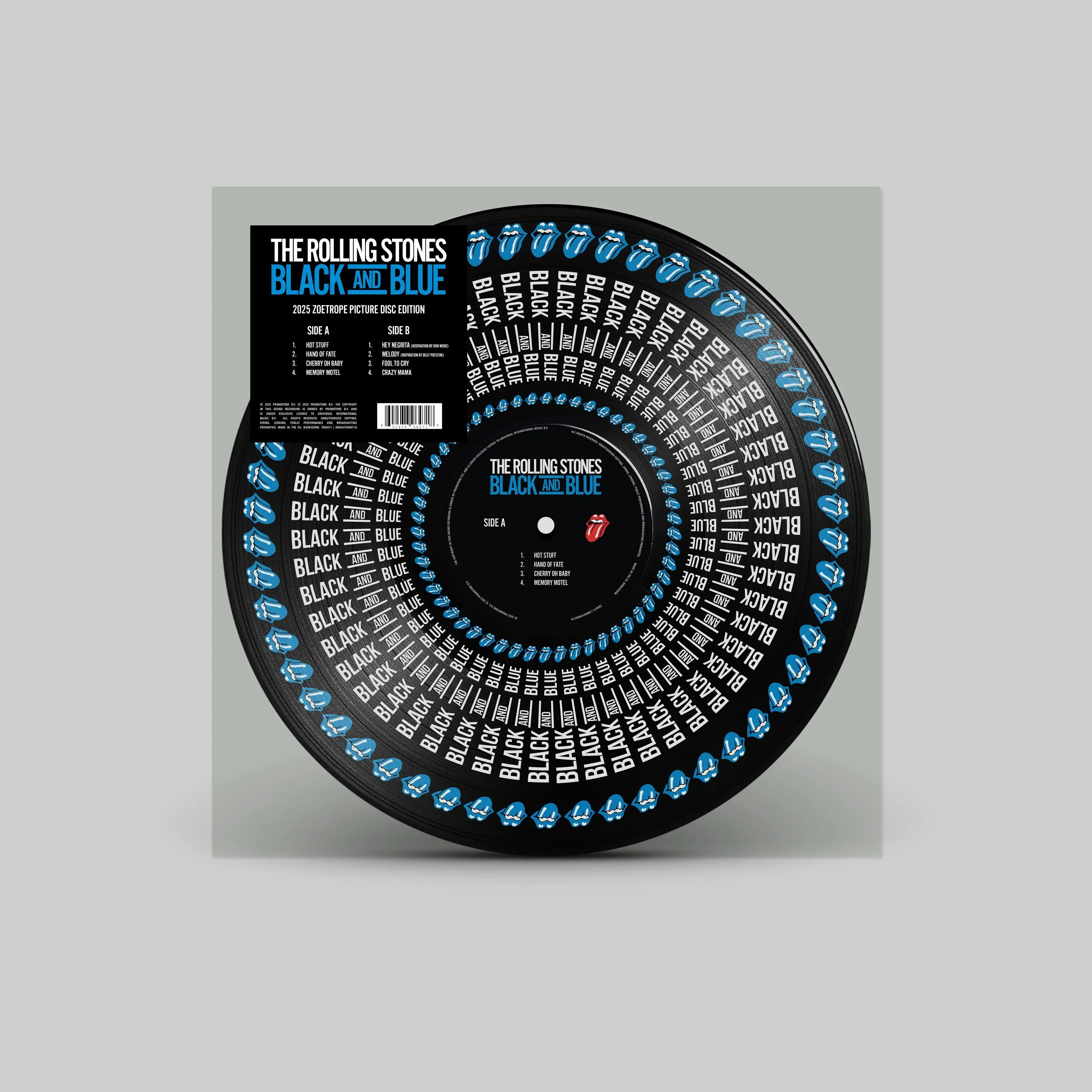 Black and Blue 1LP (Zoetrope) - Image 2