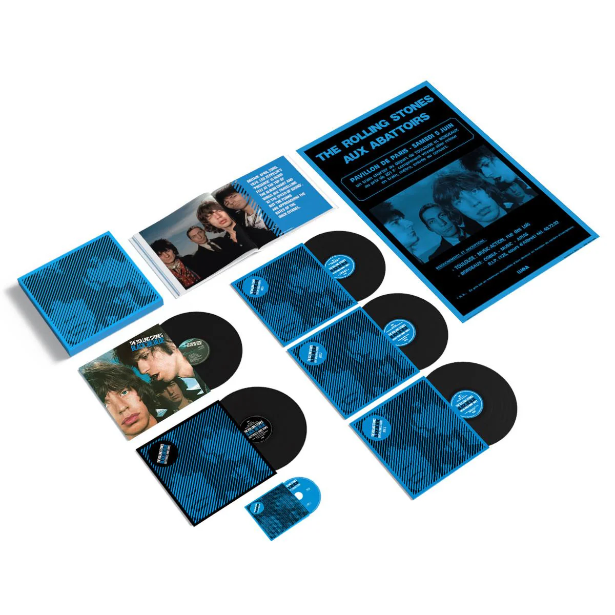 Black and Blue Super Deluxe 5LP Blu Ray Boxset