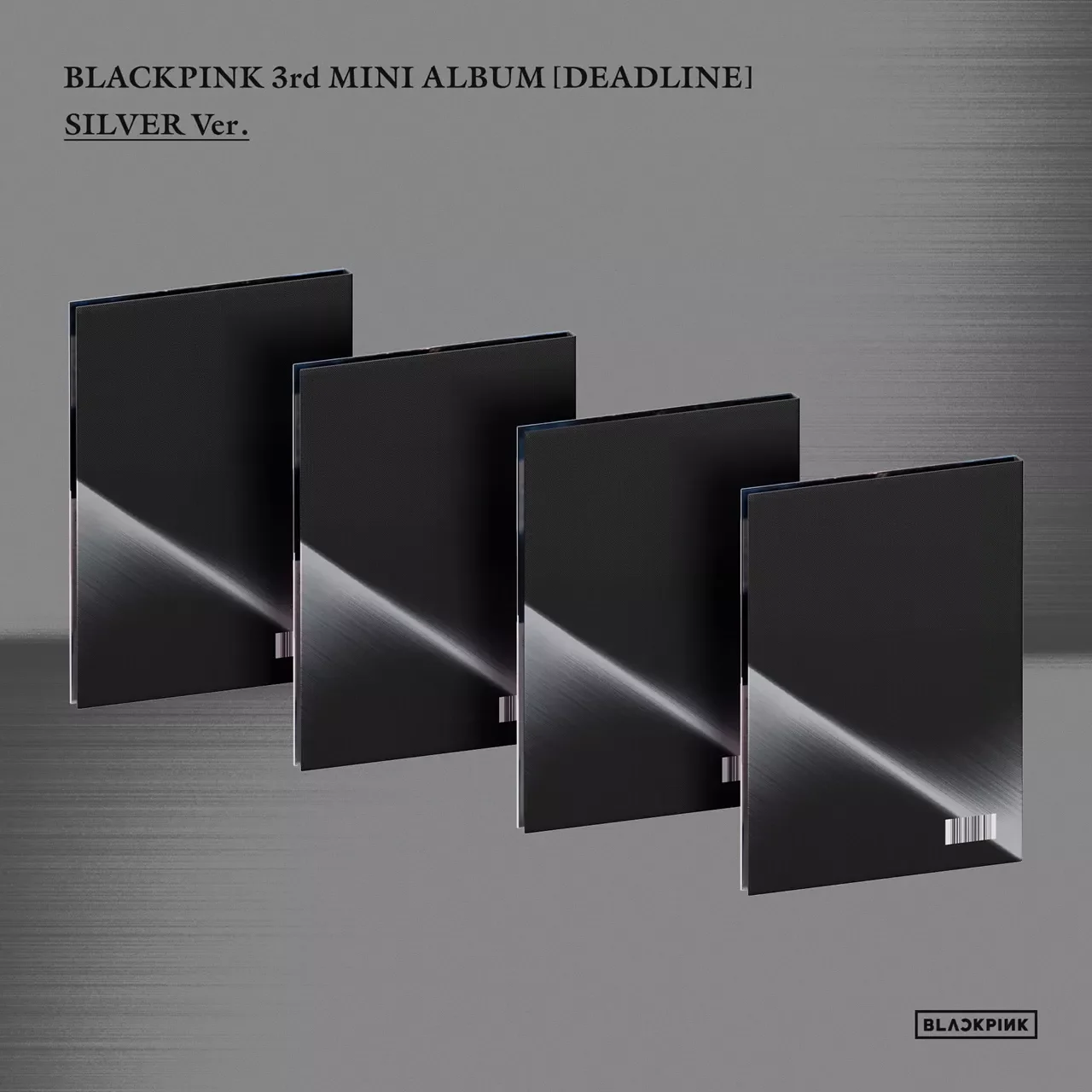 BLACKPINK 3rd MINI ALBUM (DEADLINE) SILVER Version_LISA - Image 2