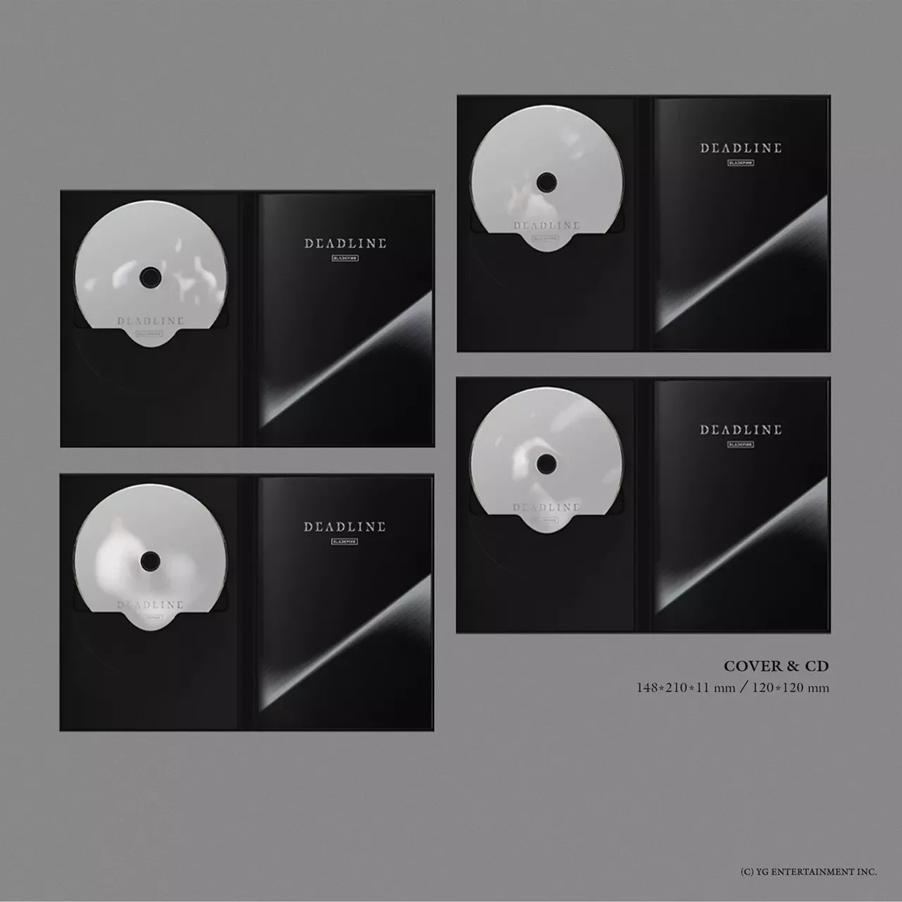 BLACKPINK 3rd MINI ALBUM (DEADLINE) SILVER Version_ROSÉ