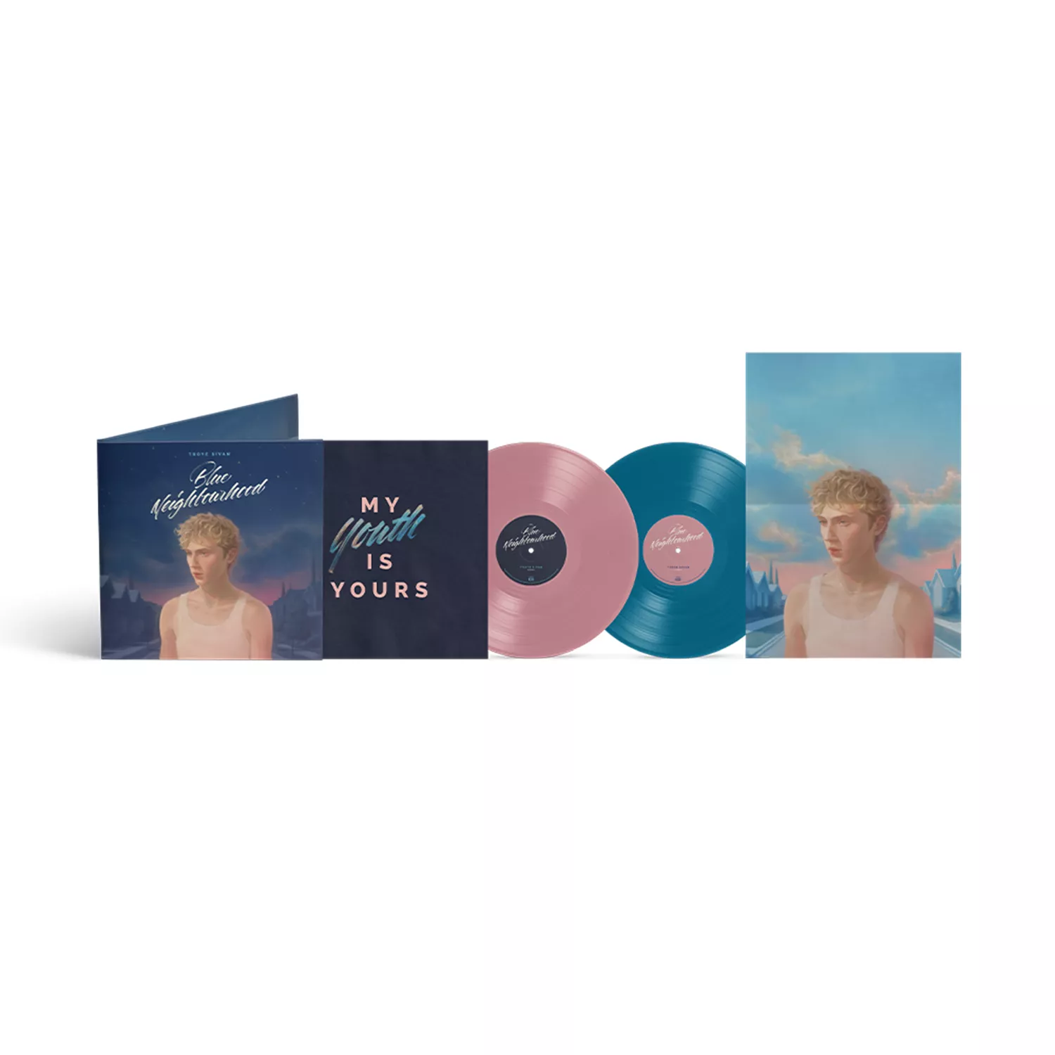 Blue Neighbourhood 'Ten Years On' - Limited Edition Blush & Blue 2LP Vinyl - Image 3