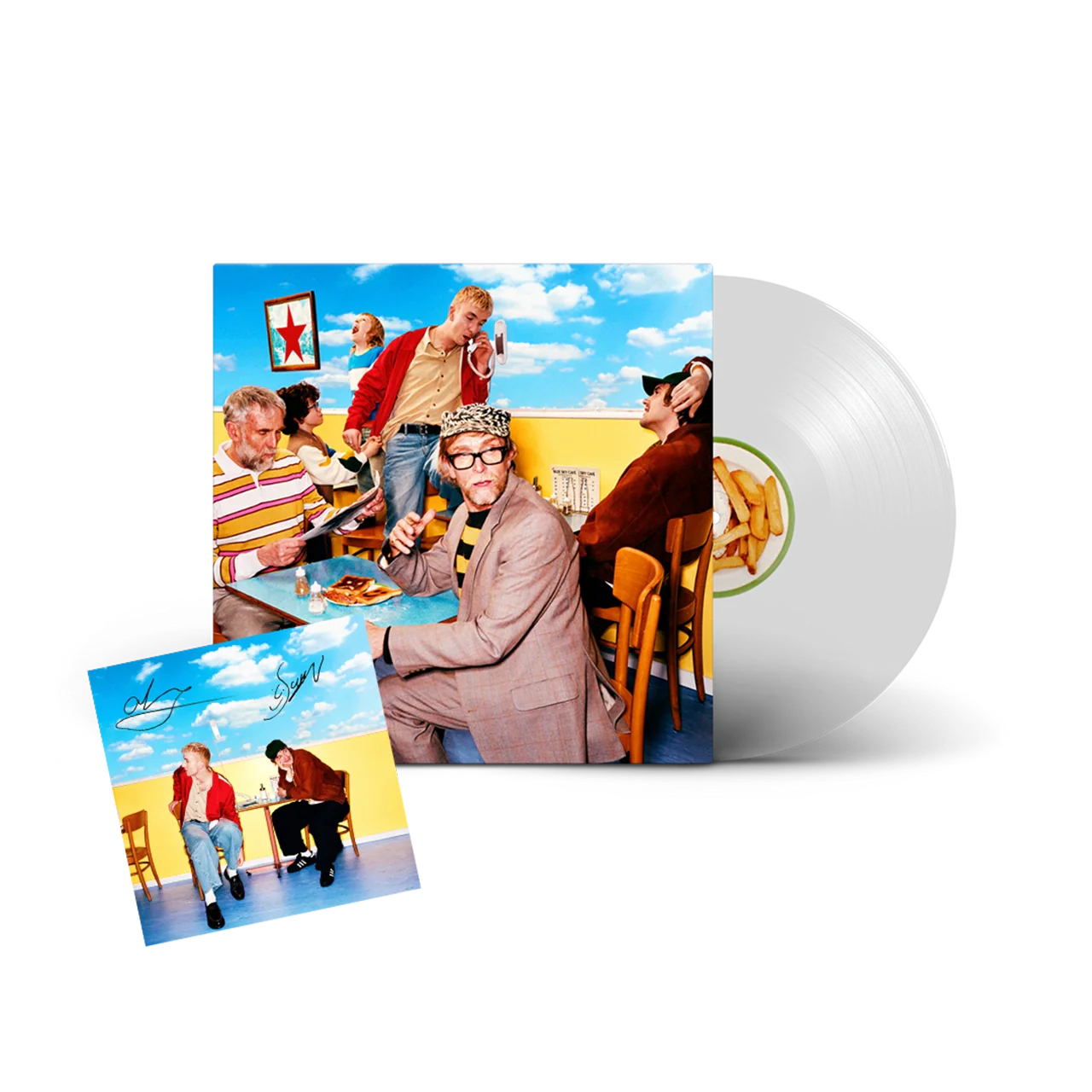 Blue Sky Mentality (Store Exclusive Alt Cover Crystal Clear Vinyl + Signed Art Card)