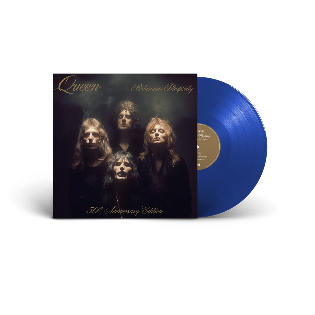 Bohemian Rhapsody – 50th Anniversary 12” Single Transparent Blue Vinyl (Limited Edition)