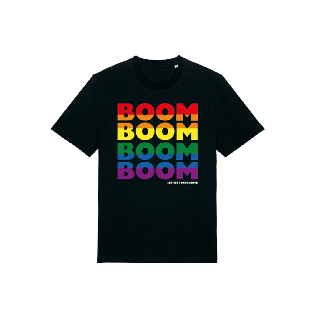 Boom, Boom, Boom, Boom (Store Exclusive Rainbow Black T-Shirt)