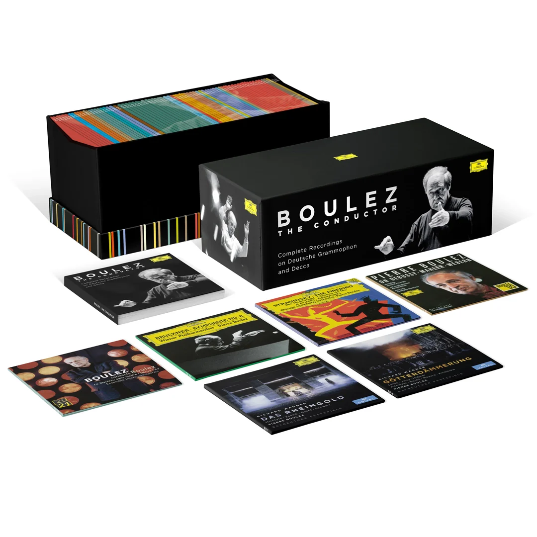 Boulez - The Conductor : Complete Recordings on Deutsche Grammophon and Decca (84CD & 4 Blu-Ray) - Image 2