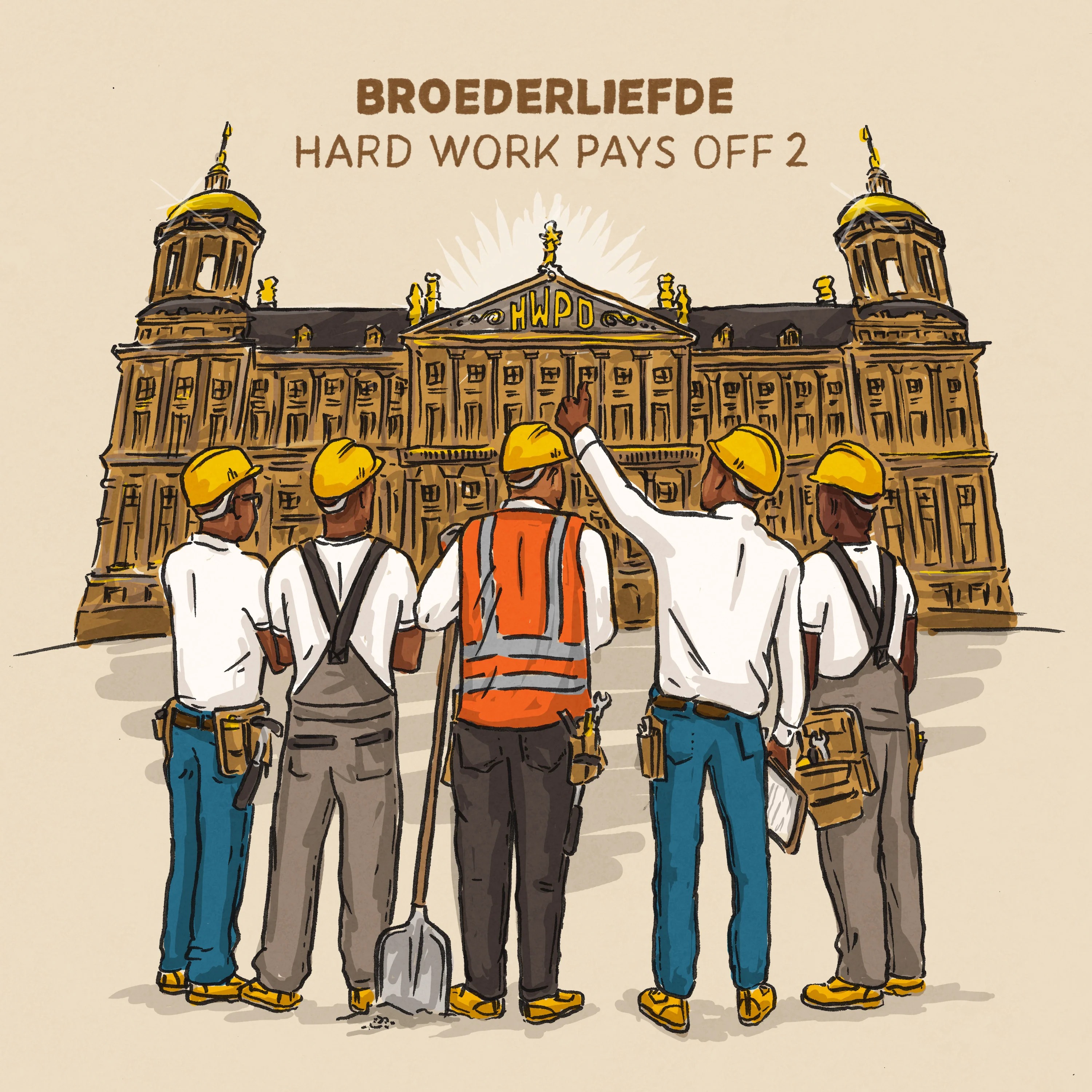 Broederliefde | Hard Work Pays Off 2 (2LP) - Image 3