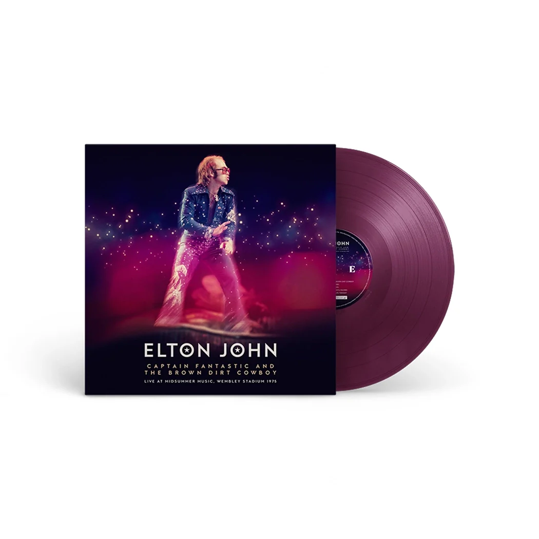 Captain Fantastic And The Brown Dirt Cowboy - Live At Midsummer Music, Wembley Stadium 1975 (Store Exclusive Transparent Purple LP)