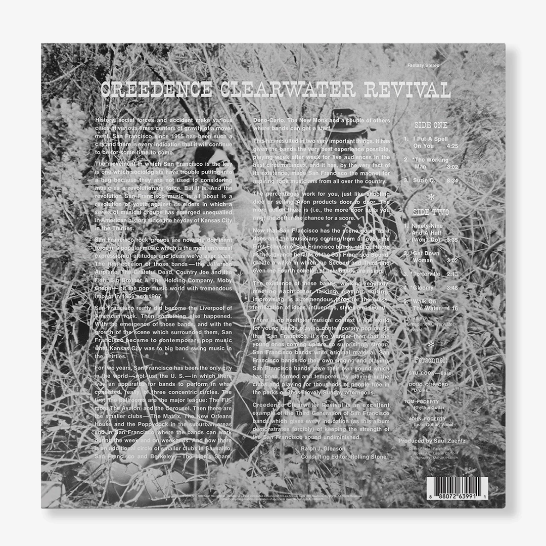 Creedence Clearwater Revival (Opaque Sky Blue LP) - Image 3