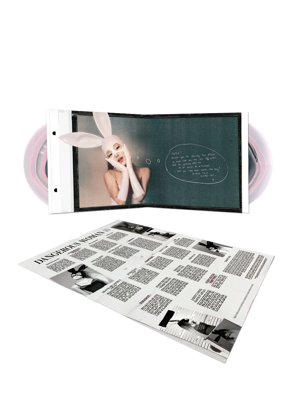 Dangerous Woman Tenth Anniversary Edition 2LP (2026 Art) - Image 3
