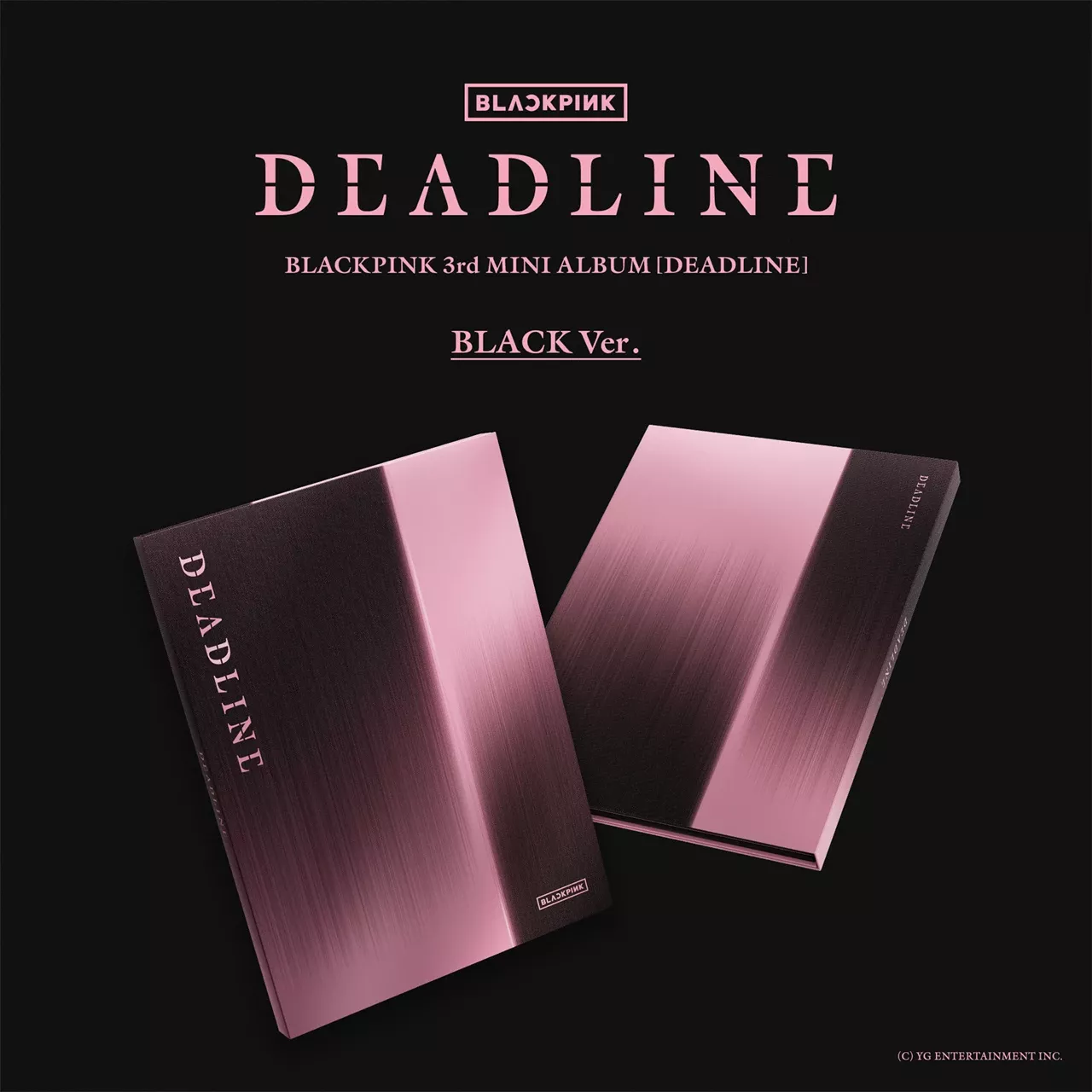 BLACKPINK 3rd MINI ALBUM (DEADLINE) BLACK Version - Image 2
