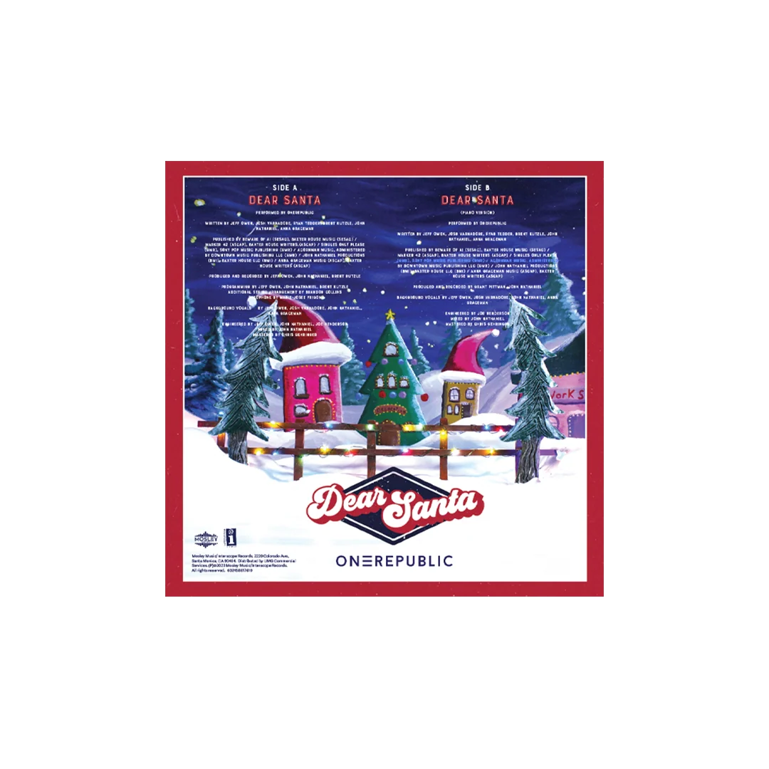Dear Santa (Transparent Red 12Inch Single) - Image 2