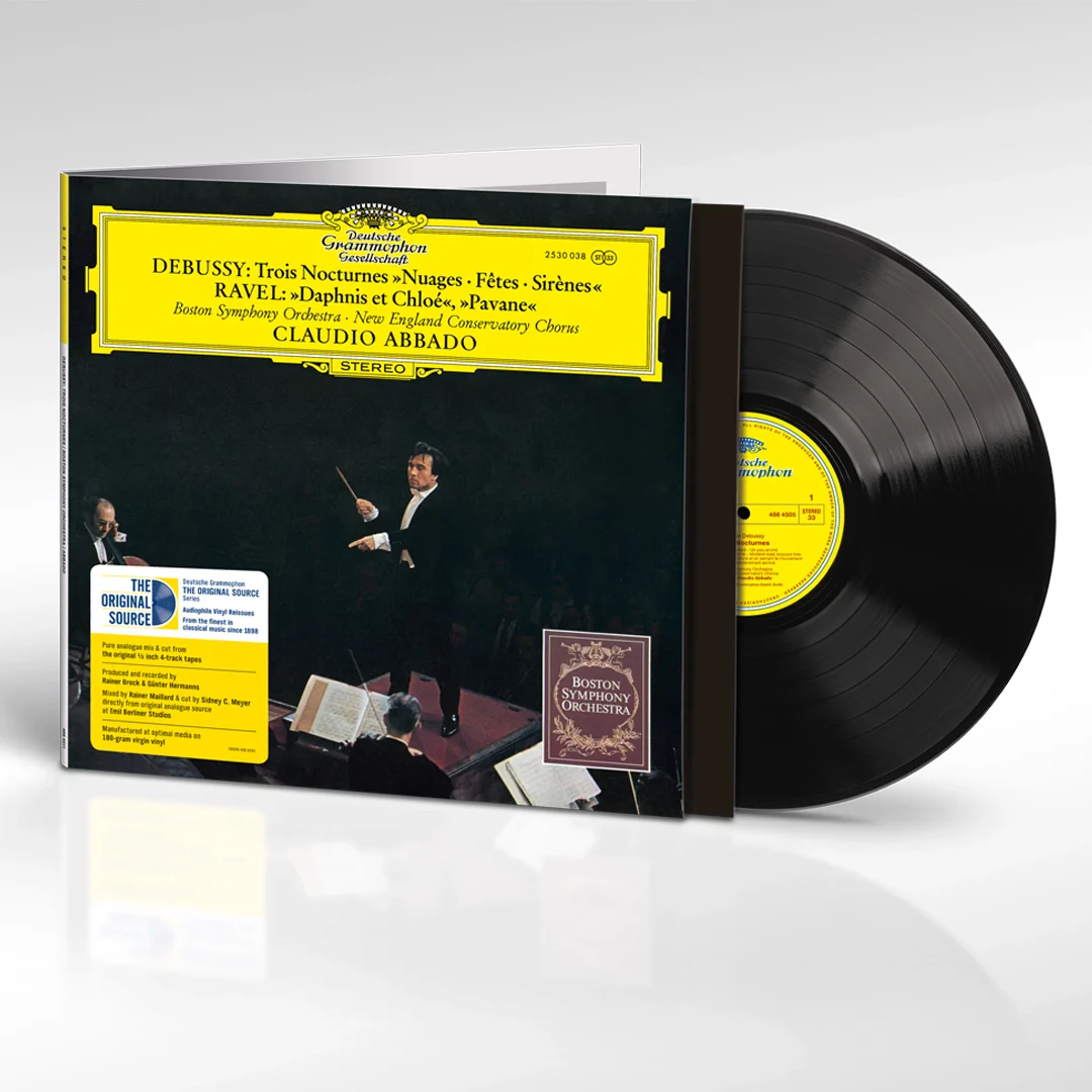 DEBUSSY: Nocturnes  / RAVEL: Daphnis et Chloé Suite Nr. 2 & Pavane pour une infante défunte (LP)