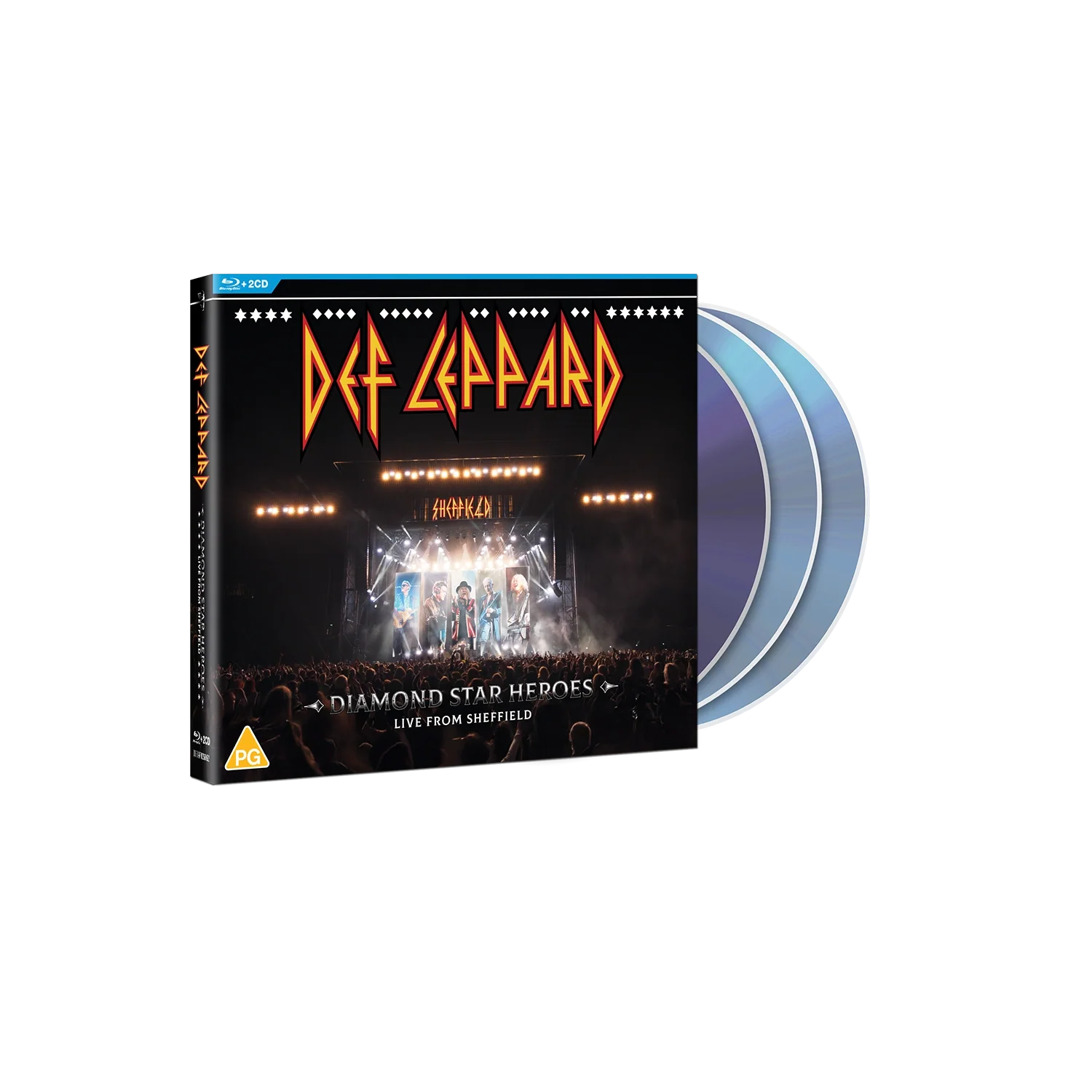 Diamond Star Heroes Live From Sheffield (2CD + Blu-Ray)