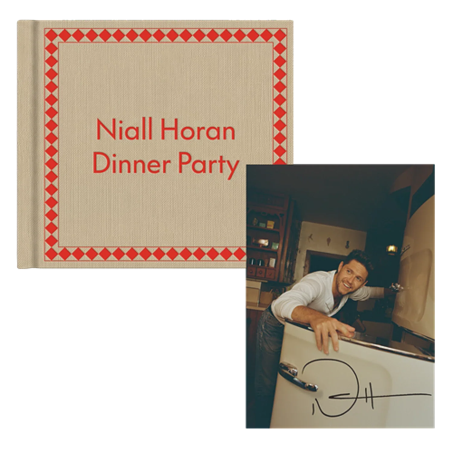 Dinner Party - Hardcover Book CD + Signed Art Card