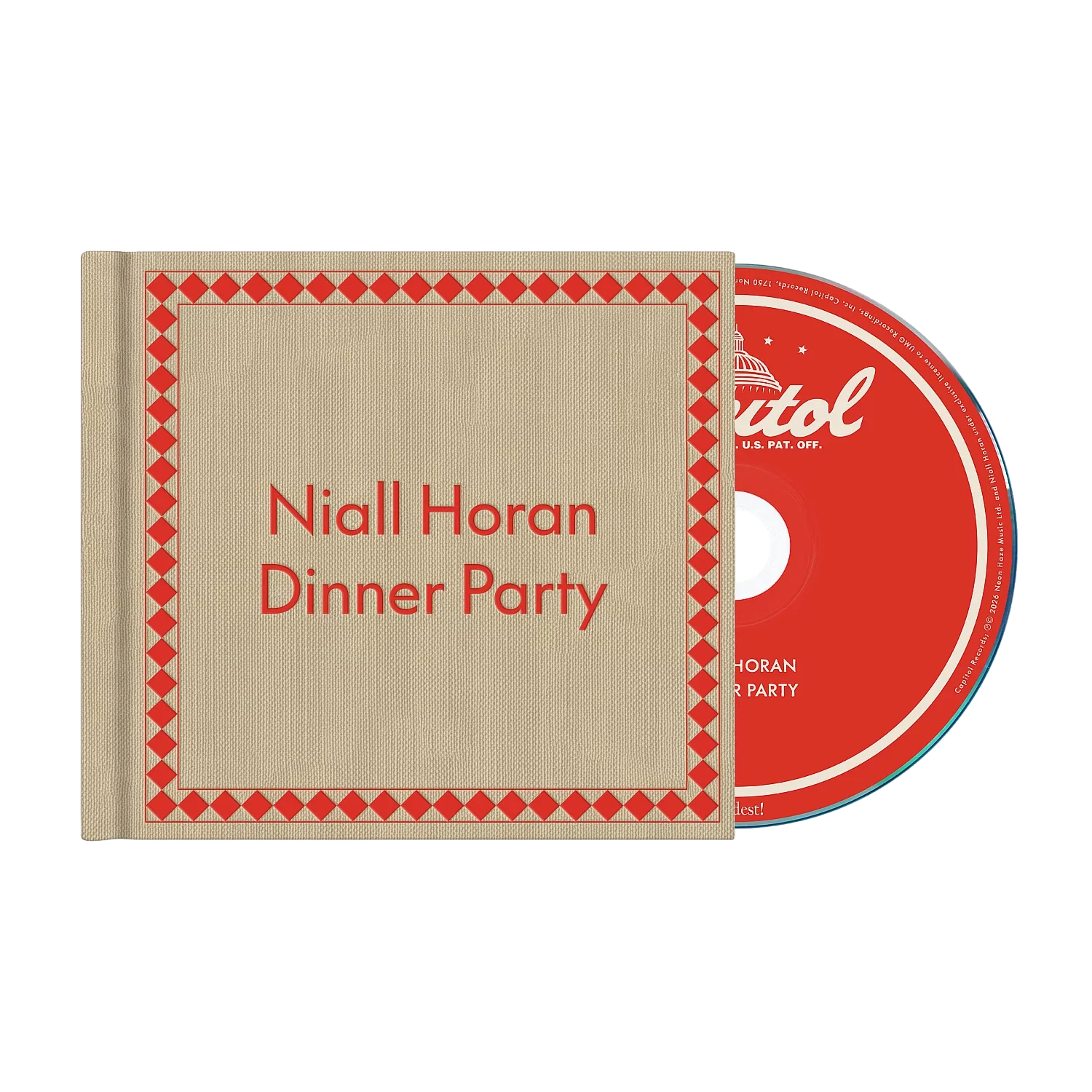 Dinner Party - Hardcover Book CD + Signed Art Card - Image 3