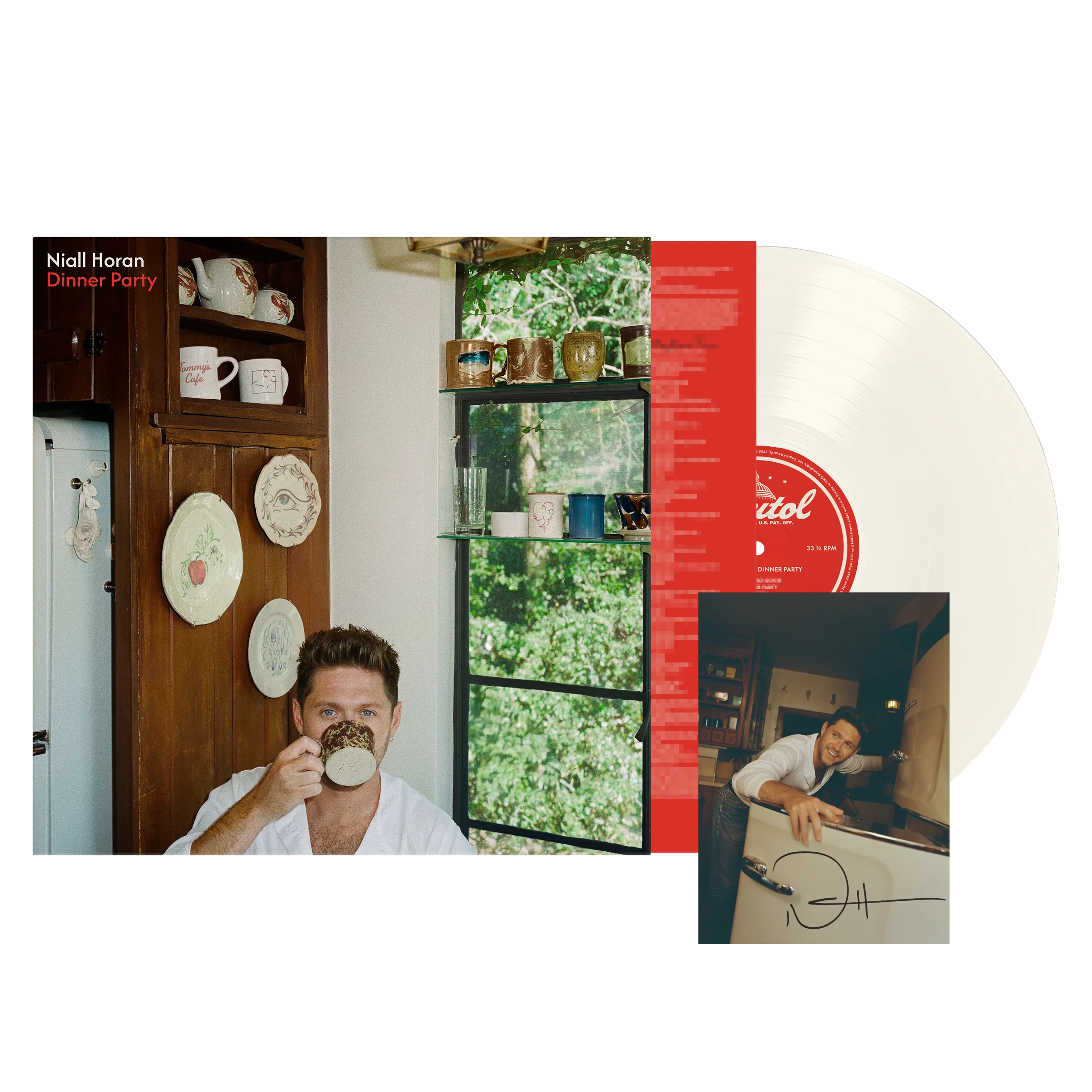 Dinner Party - Porcelain Vinyl + Signed Art Card