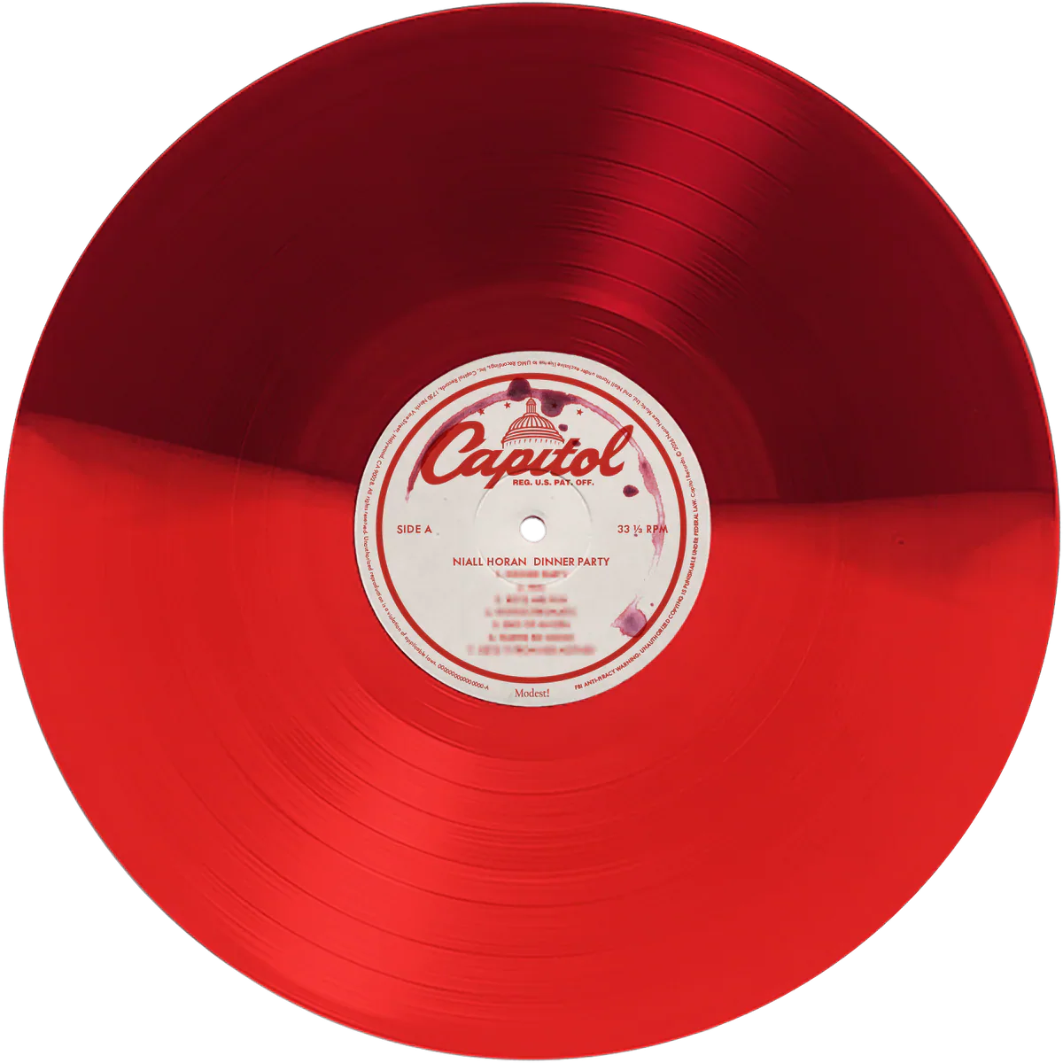 Dinner Party - Red Booth Edition Vinyl + Signed Art Card - Image 2