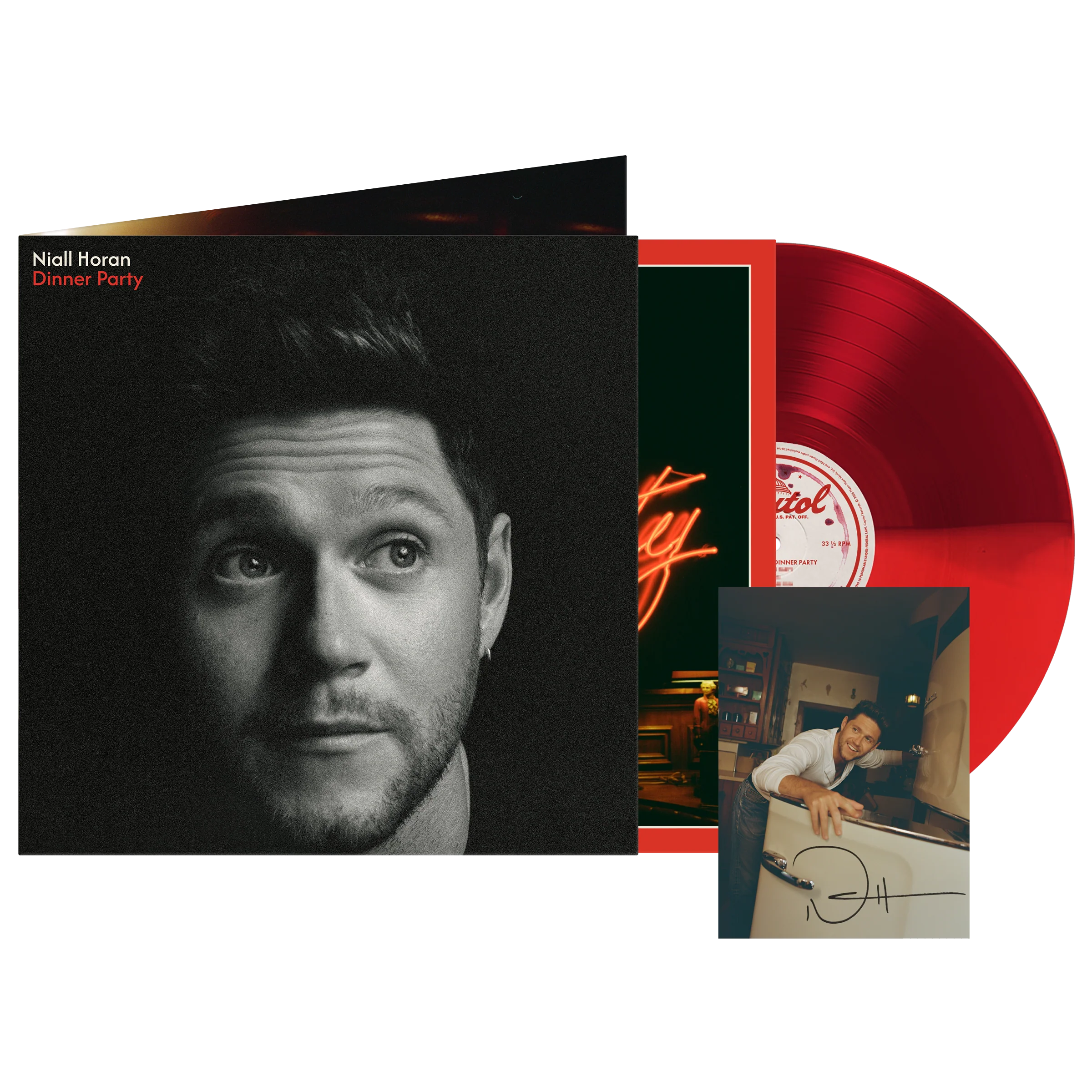 Dinner Party - Red Booth Edition Vinyl + Signed Art Card - Image 6