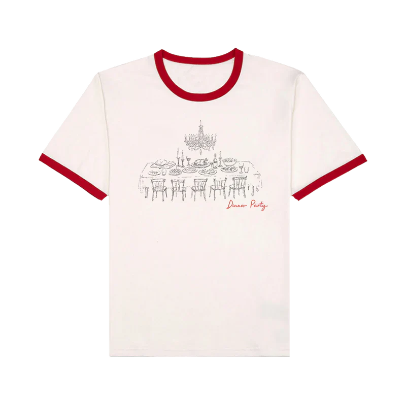Dinner Party Ringer Tee