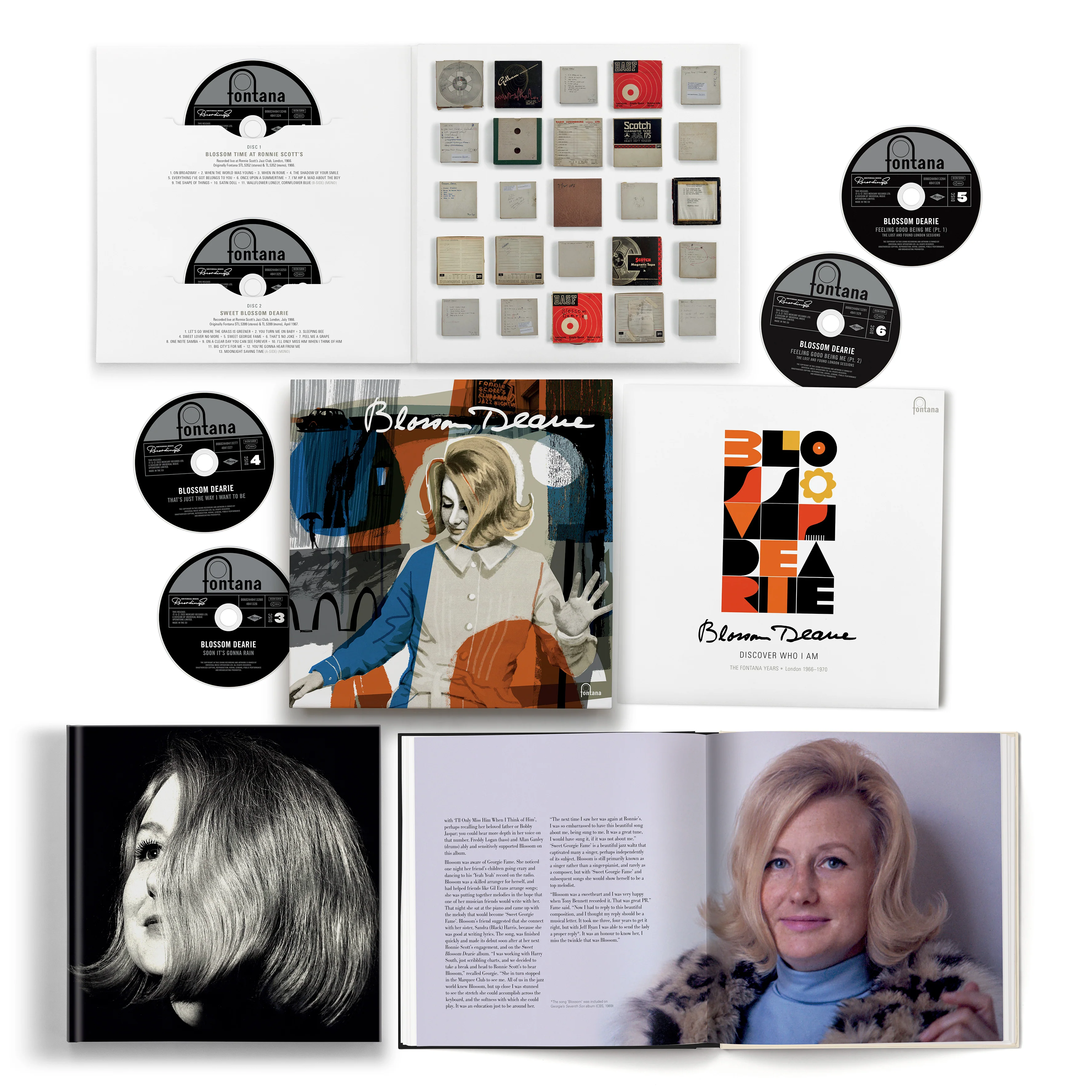 Discover Who I Am: Blossom Dearie In London, 1966-1970 (6CD Boxset)