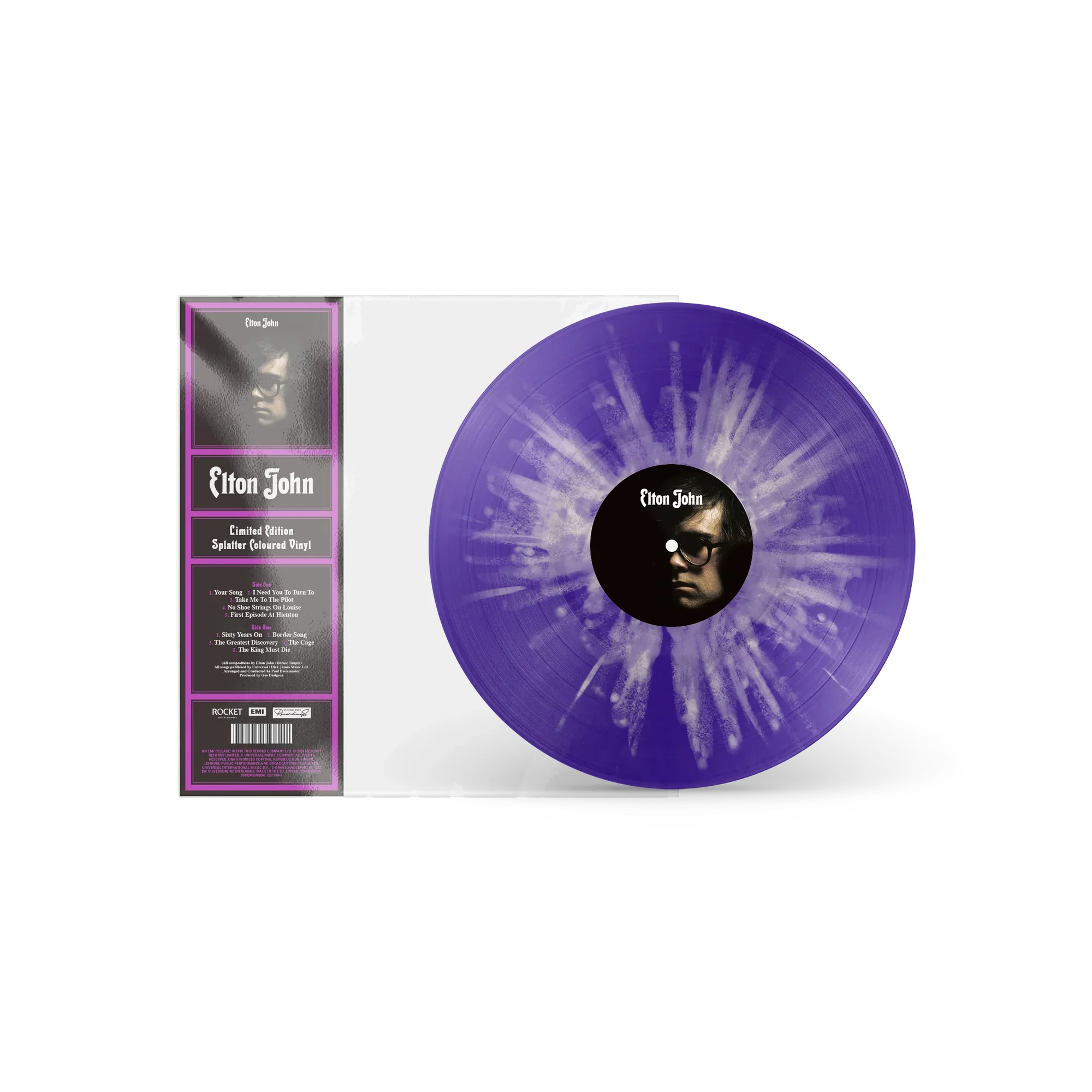 Elton John (Purple And White Splatter LP)