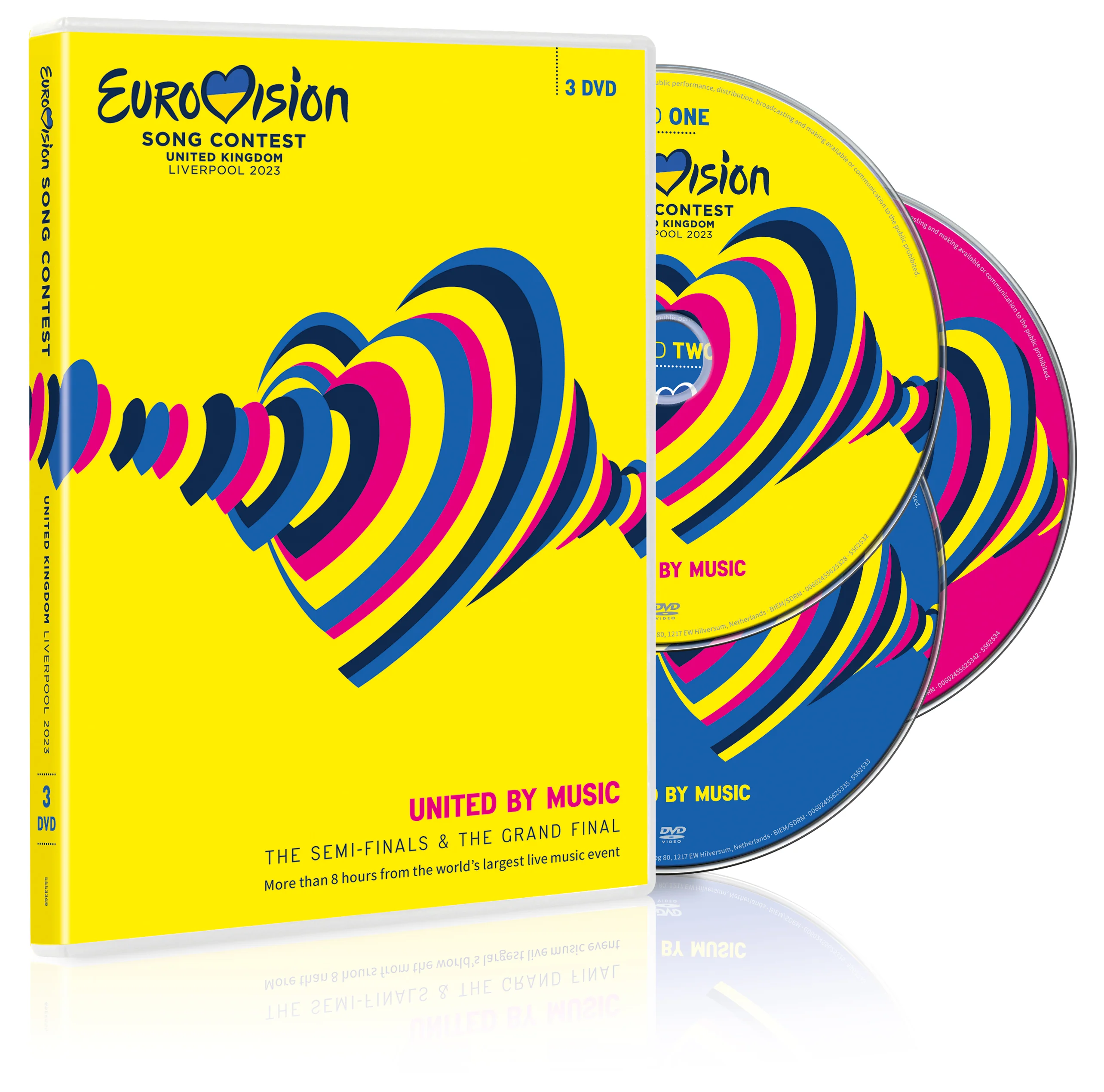 Eurovision Song Contest Liverpool 2023 (3DVD)