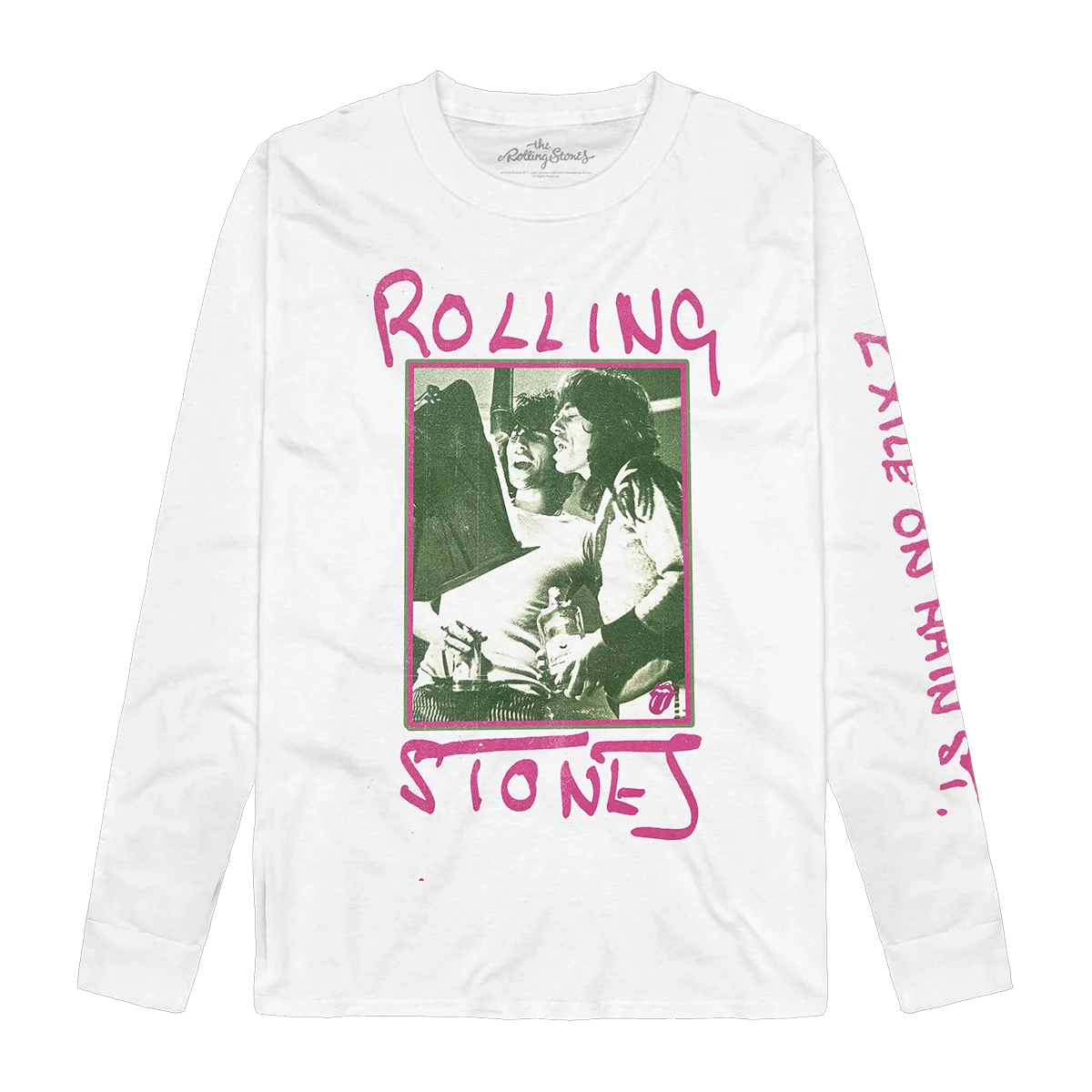 Exile On Main Street Photo (Store Exclusive White Longsleeve)
