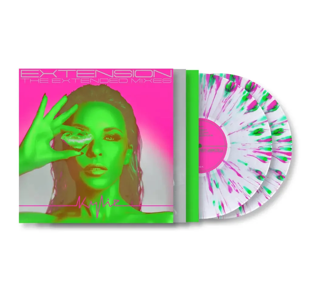 Extension (the Extended Mixes) (Neon Green & Pink Splatter 2LP) - Image 2