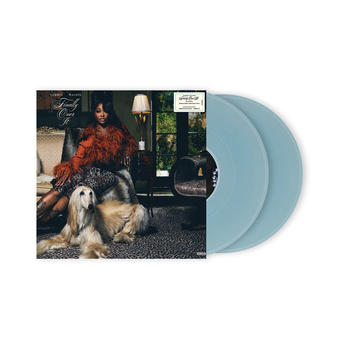 Finally Over It: For Better Edition STANDARD TRANSLUCENT LIGHT BLUE VINYL