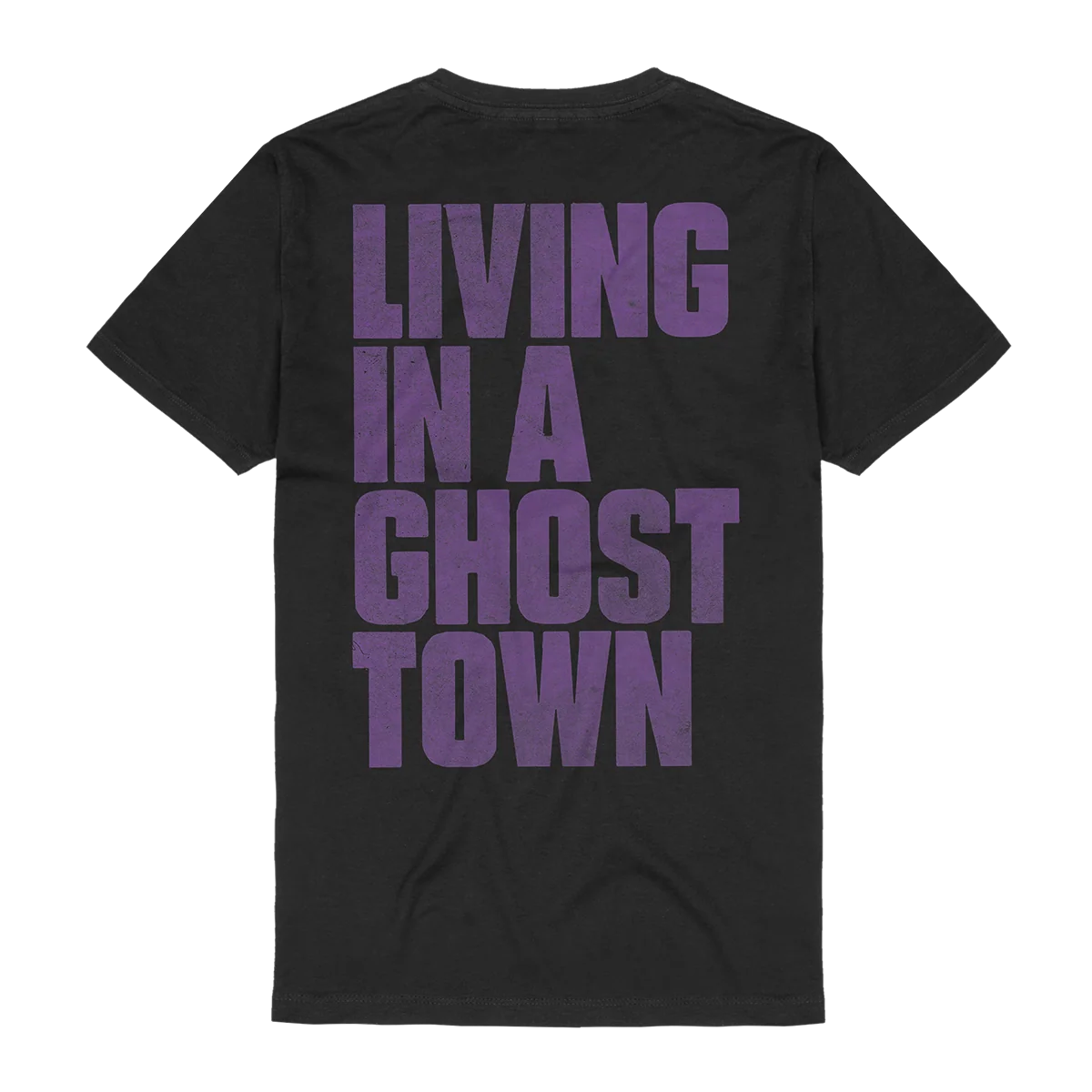 Ghost Town Distressed Tongue (Store Exclusive Black T-Shirt) - Image 2