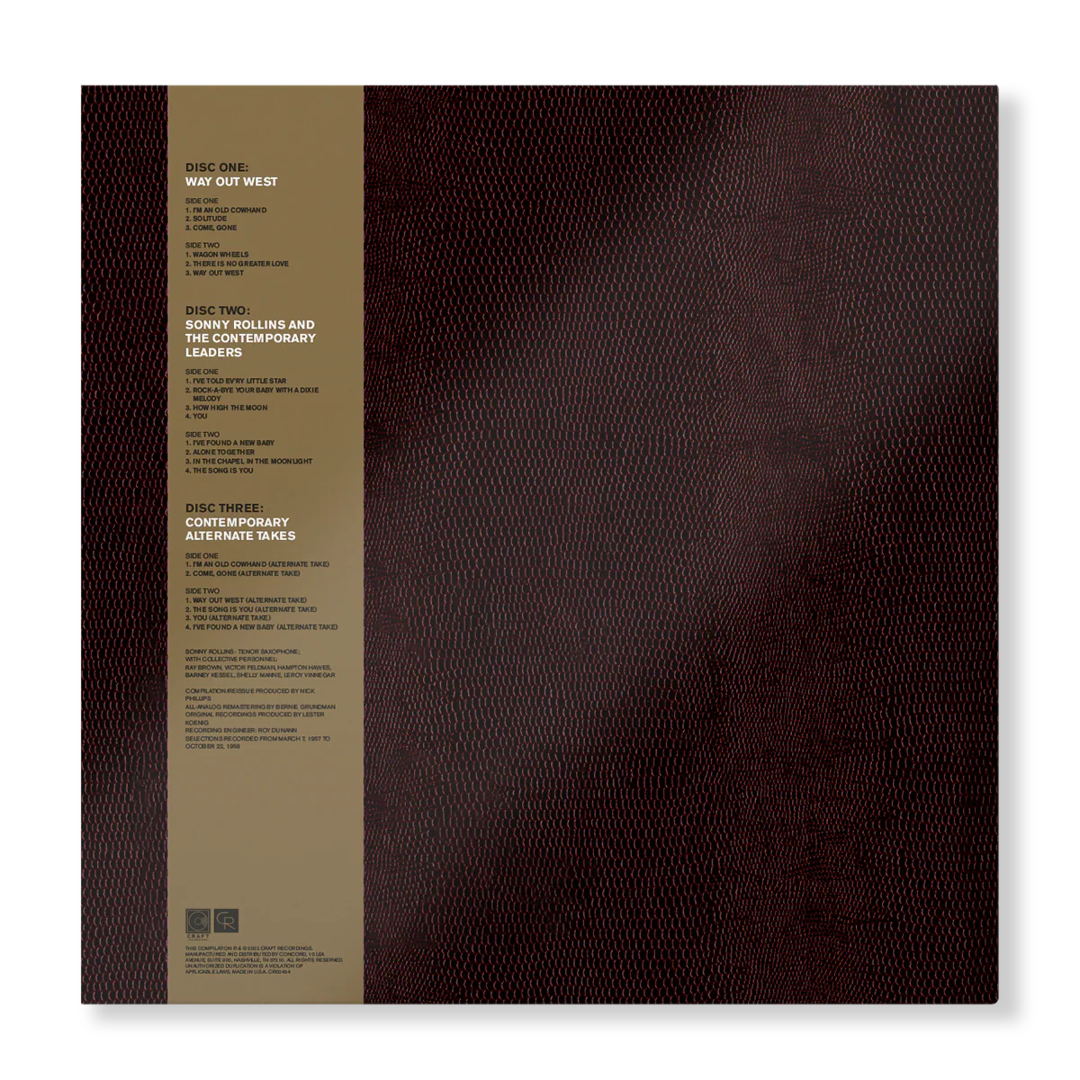 Go West!: The Contemporary Records Albums (3LP Boxset) - Image 3