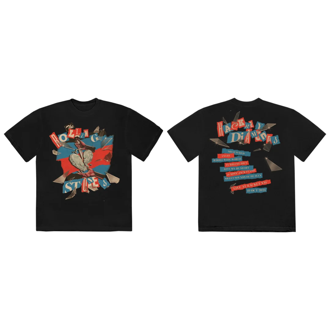 Hackney Diamonds Anniversary Edition 2LP + Setlist T-Shirt - Image 5