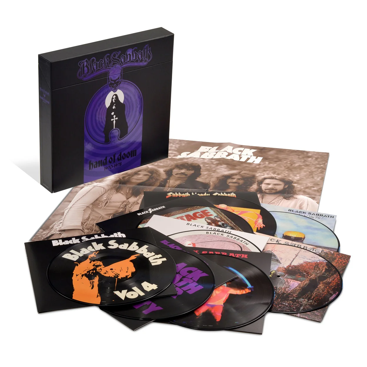 Hand of Doom 1970-1978 (8LP Picture Disc LP Boxset)