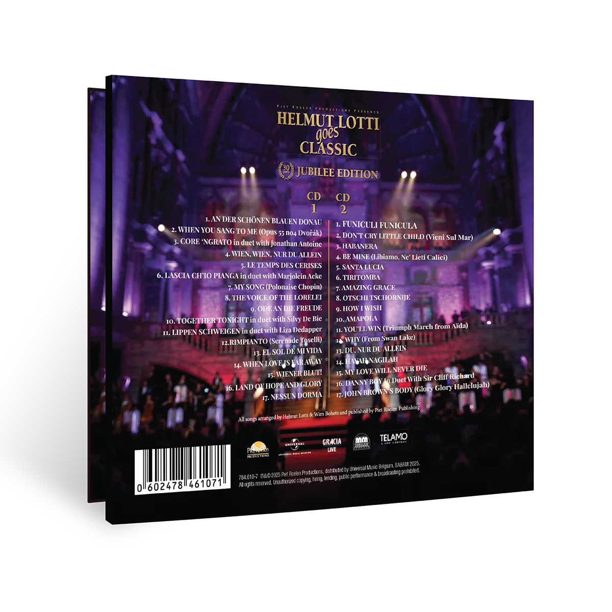 Helmut Lotti Goes Classic - 30 Years Jubilee Edition (Store Exclusive Signed 2CD) - Image 3